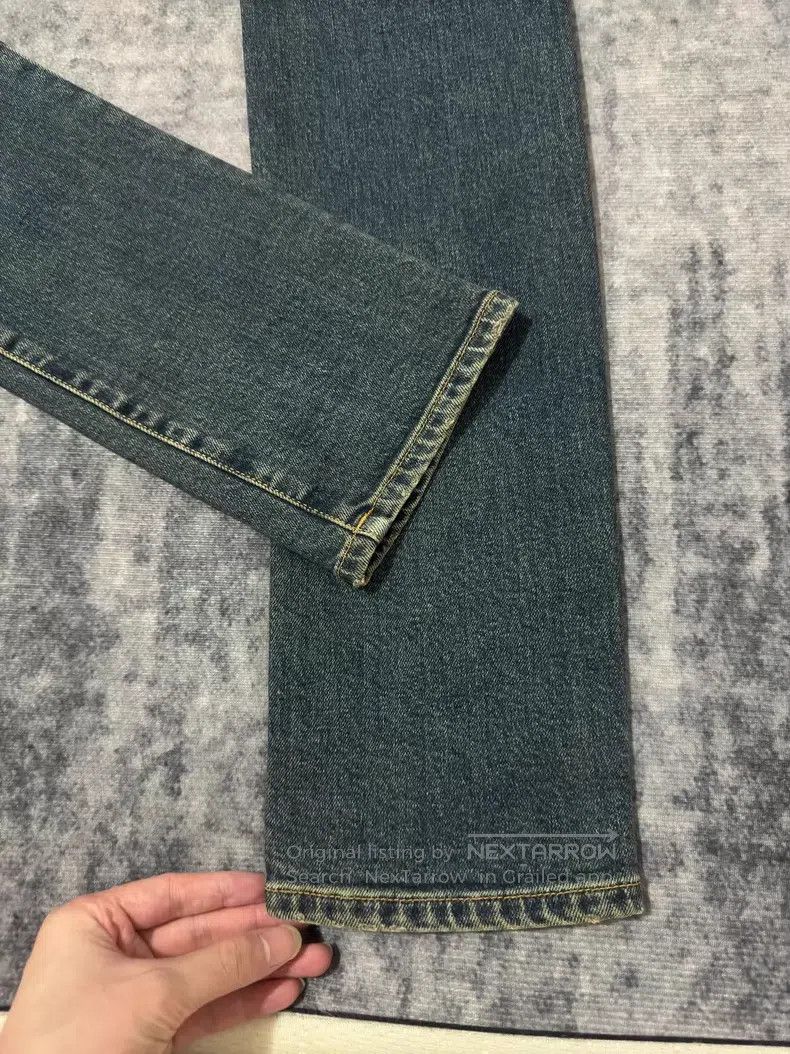 Saint Laurent Paris Saint Laurent Paris Dark Blue Rust Mud-dyed Claw Pattern C Size US 32 / EU 48 - 5 Thumbnail