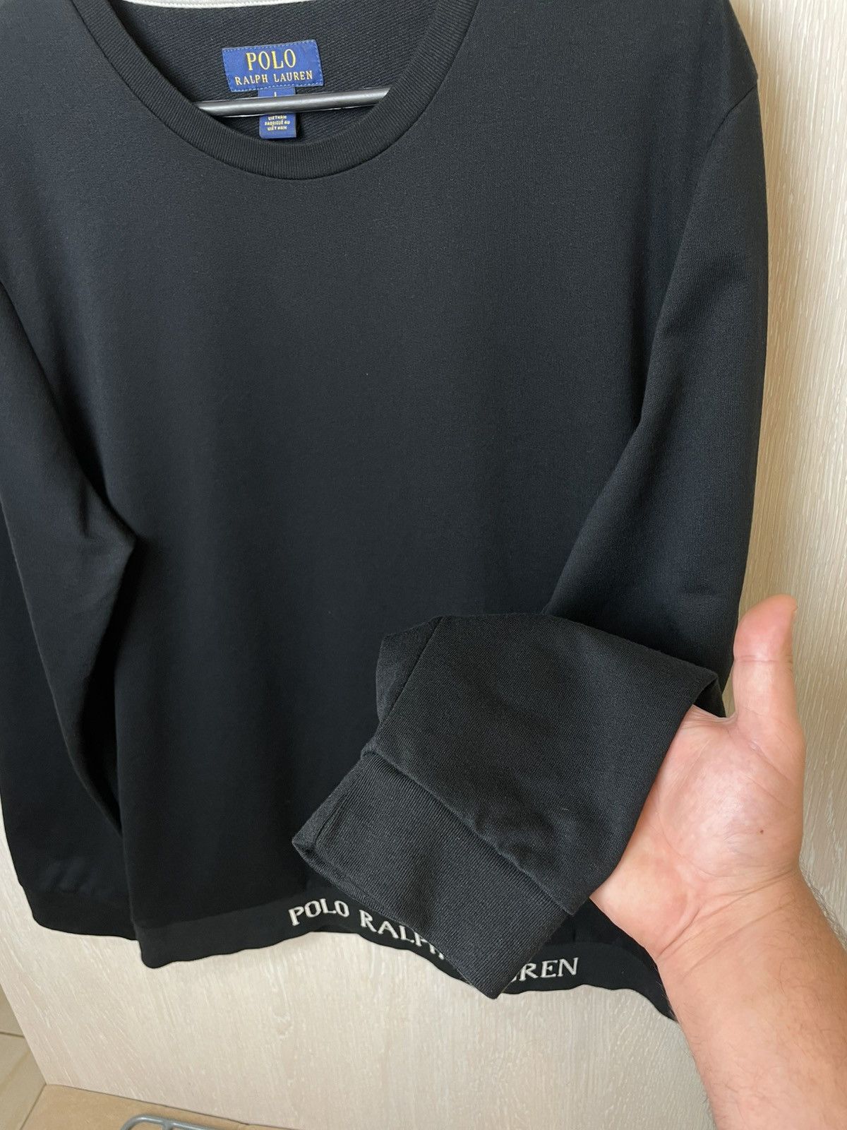 Polo Ralph Lauren Polo Ralph Lauren Black Sweatshirt Size US L / EU 52-54 / 3 - 2 Thumbnail