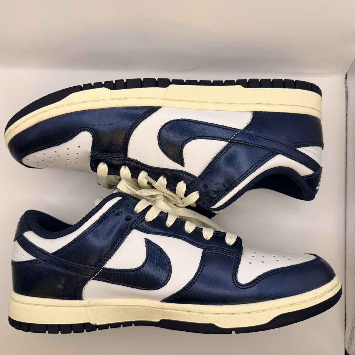 Nike Nike Dunk Premium Low Vintage Navy Size US 8.5 / EU 41-42 - 5 Thumbnail