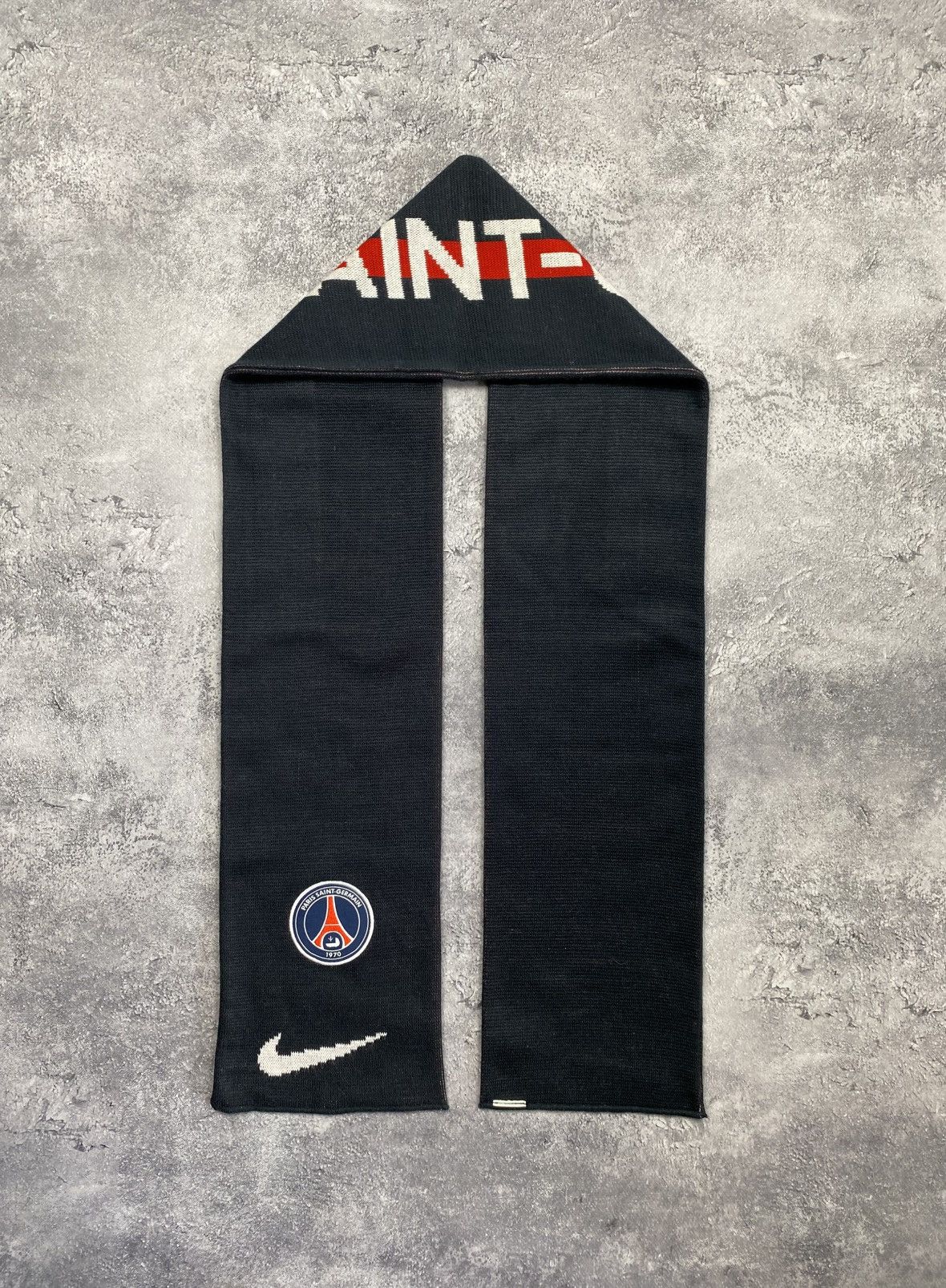 Nike Vintage Nike Paris Saint Germain Scarf PSG Rare Soccer Y2K Size ONE SIZE - 8 Thumbnail