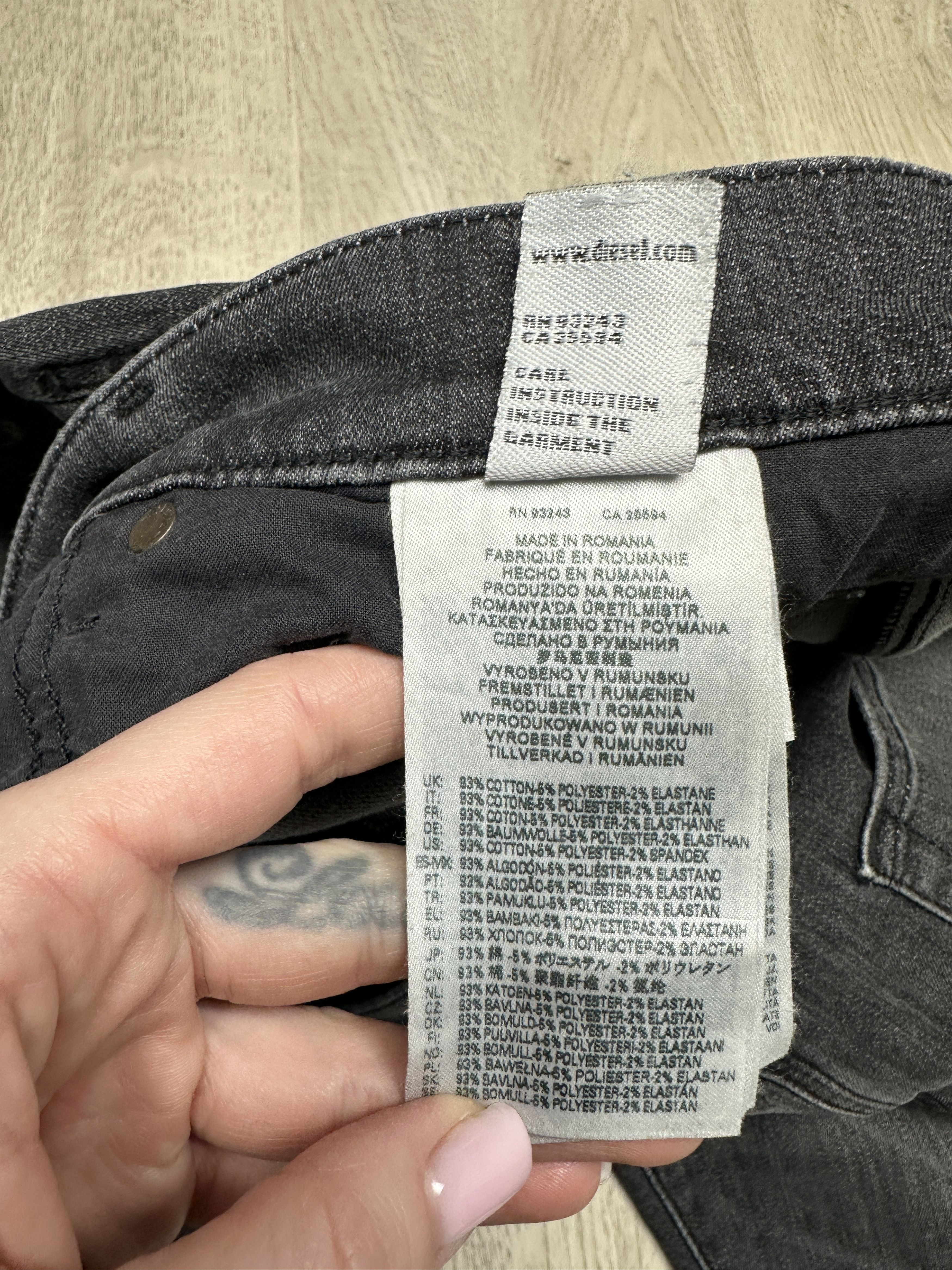 Diesel Diesel D-STRUCT Jogg Mens Denim Pants Jeans Size US 34 / EU 50 - 7 Thumbnail