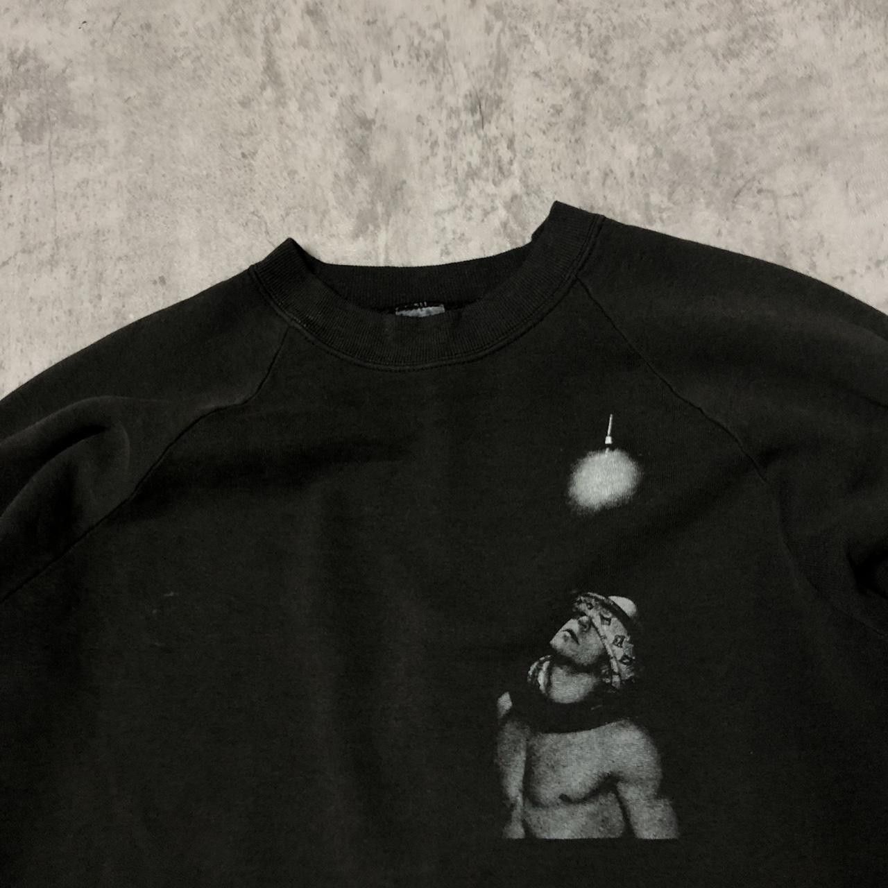 Other Black crewneck sweatshirt with a unique graphic Size US XL / EU 56 / 4 - 2 Thumbnail