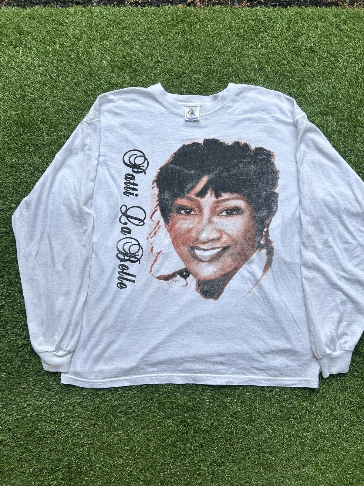 Rap Tees Vintage 2002 Patti LaBelle Long Sleeve Tour Shirt Size US XL / EU 56 / 4 - 1 Thumbnail