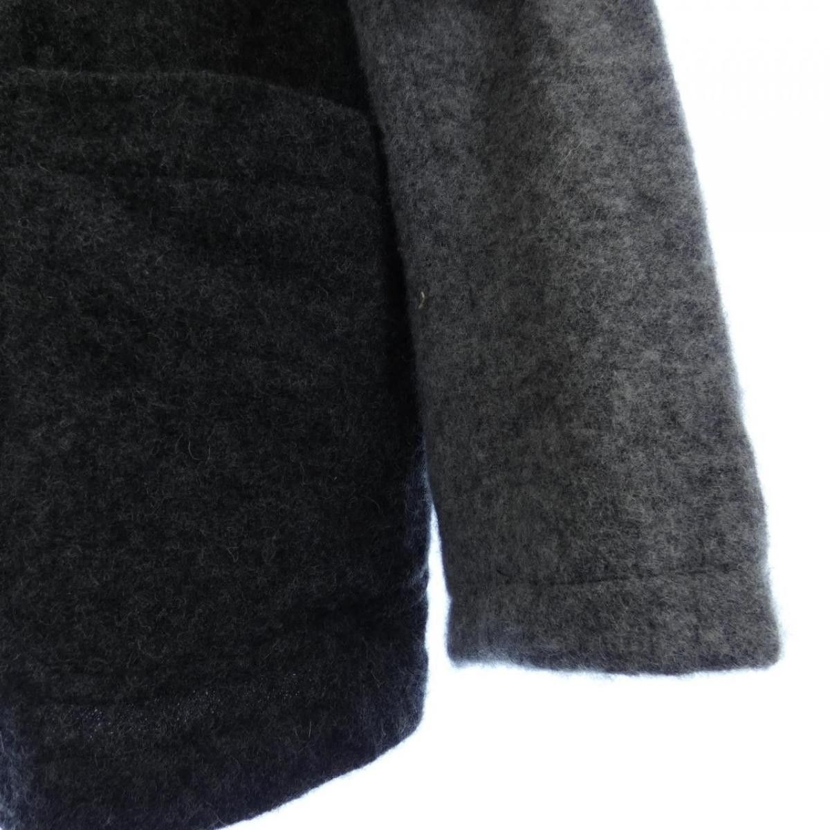 Comme des Garcons SHIRT Jacket Wool Button Up Patch Pocket Plain Grayish Khaki Size US L / EU 52-54 / 3 - 5 Thumbnail