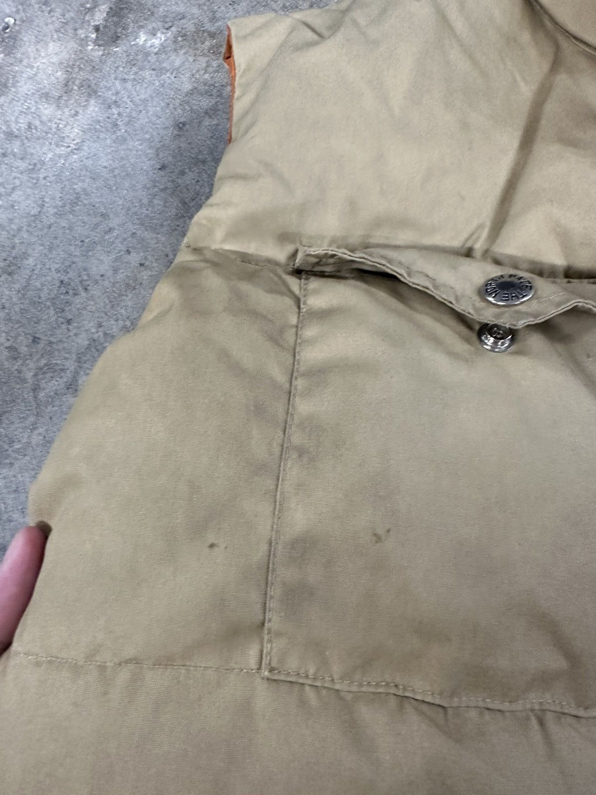 The North Face × Vintage Vintage 80s The North Face Brown Label Puffer Vest Size M / US 6-8 / IT 42-44 - 8 Thumbnail