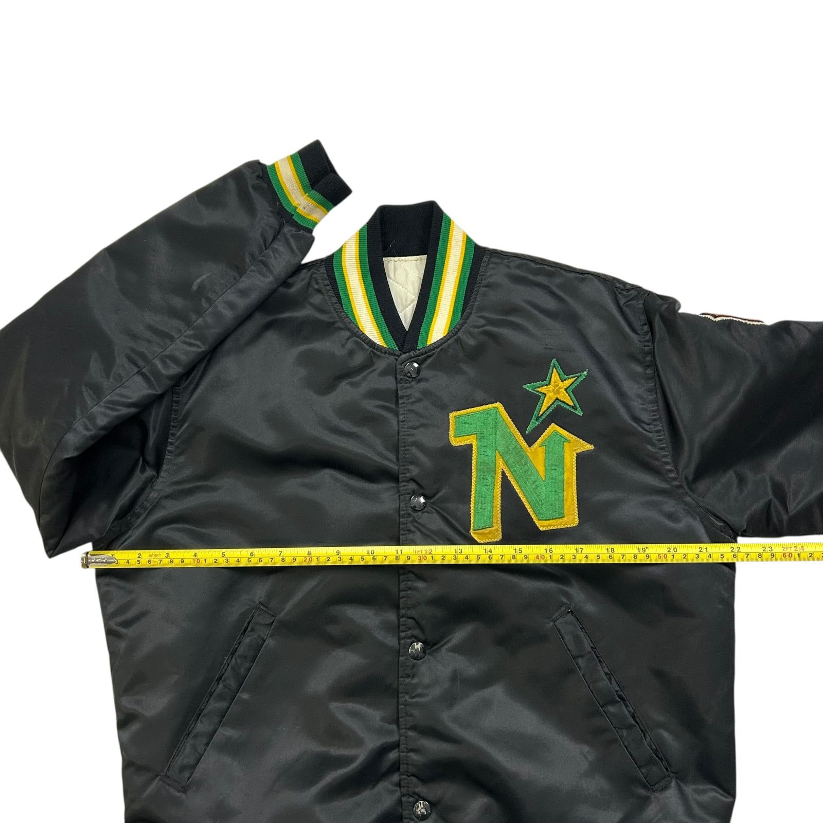 NFL VTG 90s NHL MINNESOTA NORTH STARS STARTER SATIN JACKET Size US M / EU 48-50 / 2 - 15 Thumbnail