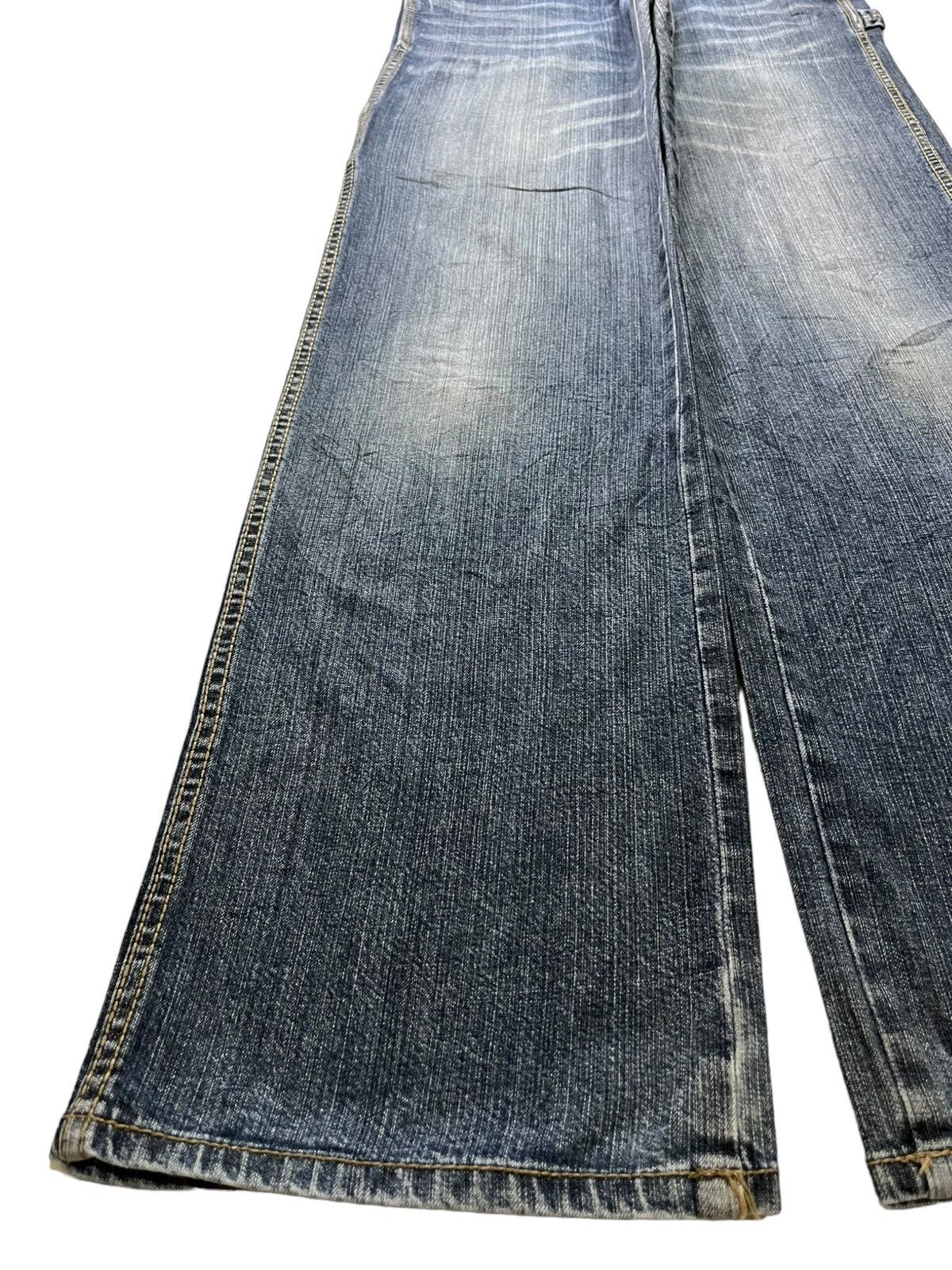 Japanese Brand SALES🔥Vintage Japanese Faded Wash Carpenter Loose Jeans Size US 30 / EU 46 - 6 Thumbnail
