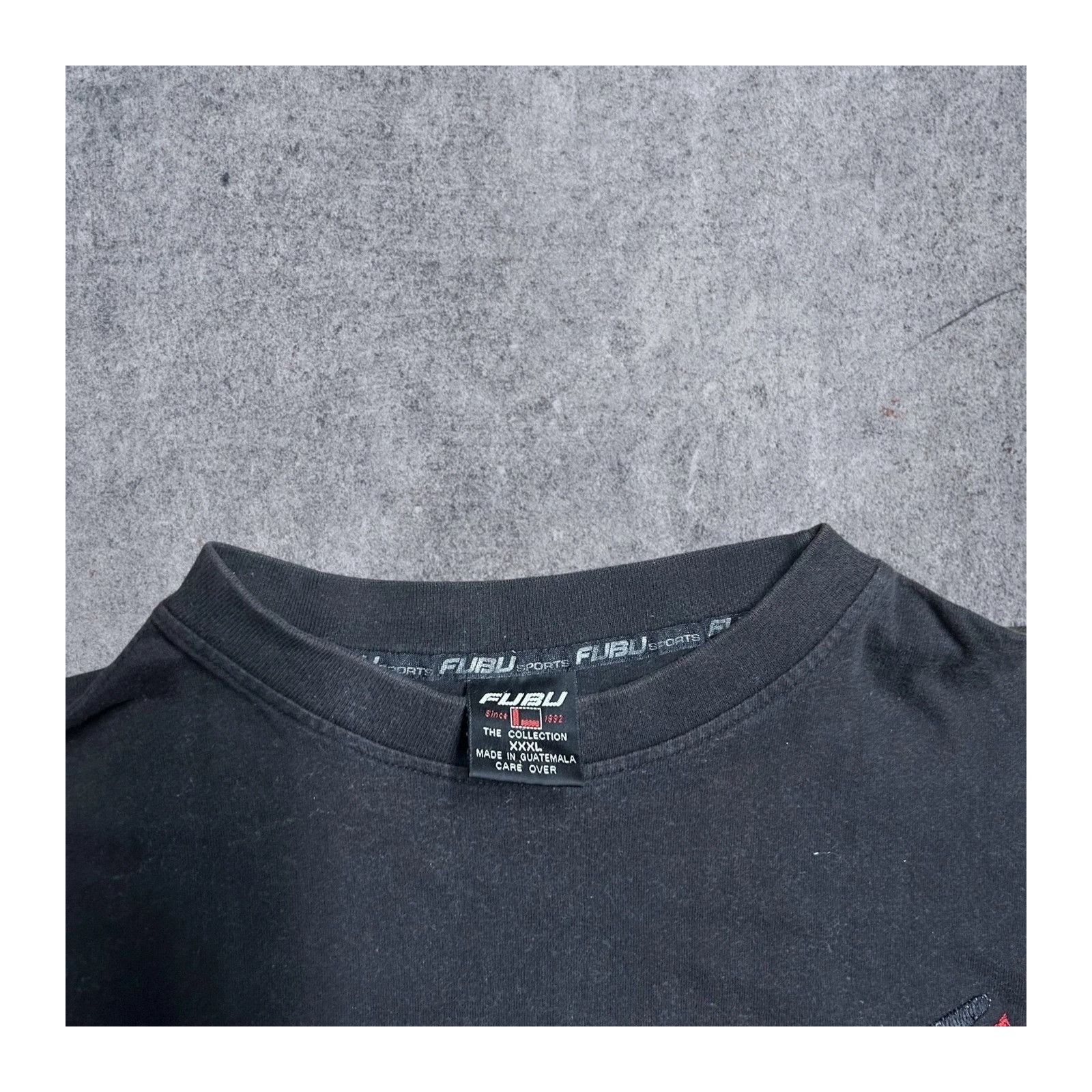 Fubu Vintage FUBU Y2K Hip Hop Shirt 3XL Black Size US XXL / EU 58 / 5 - 4 Thumbnail
