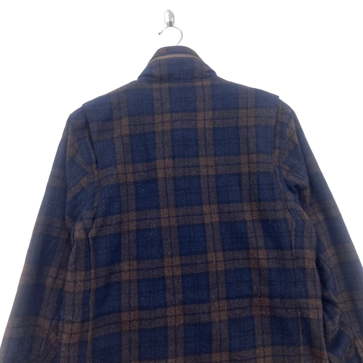 Good Enough Vintage Resonate Good Enough Checkered Plaid Wool Jacket Size US S / EU 44-46 / 1 - 5 Thumbnail