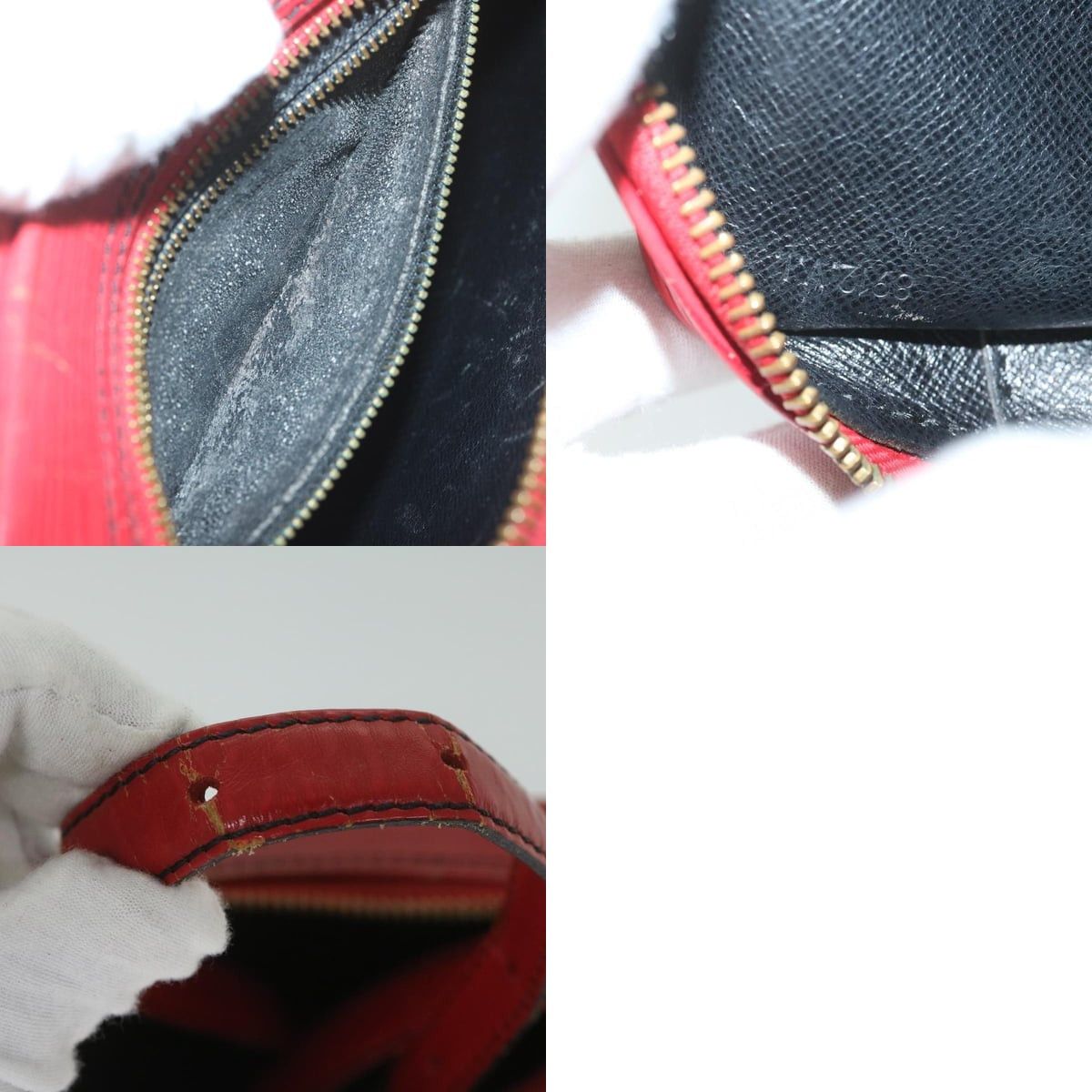 Louis Vuitton LOUIS VUITTON Epi Jeune Fille Shoulder Bag Red M52157 Size ONE SIZE - 13 Thumbnail