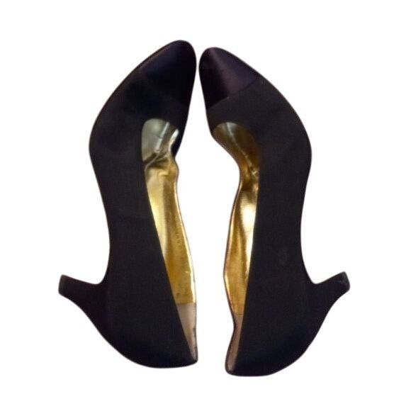 Salvatore Ferragamo Salvatore Ferragamo Leather Sole Pointed Toe Kitten Heels Pu Size US 8.5 / IT 38.5 - 8 Thumbnail