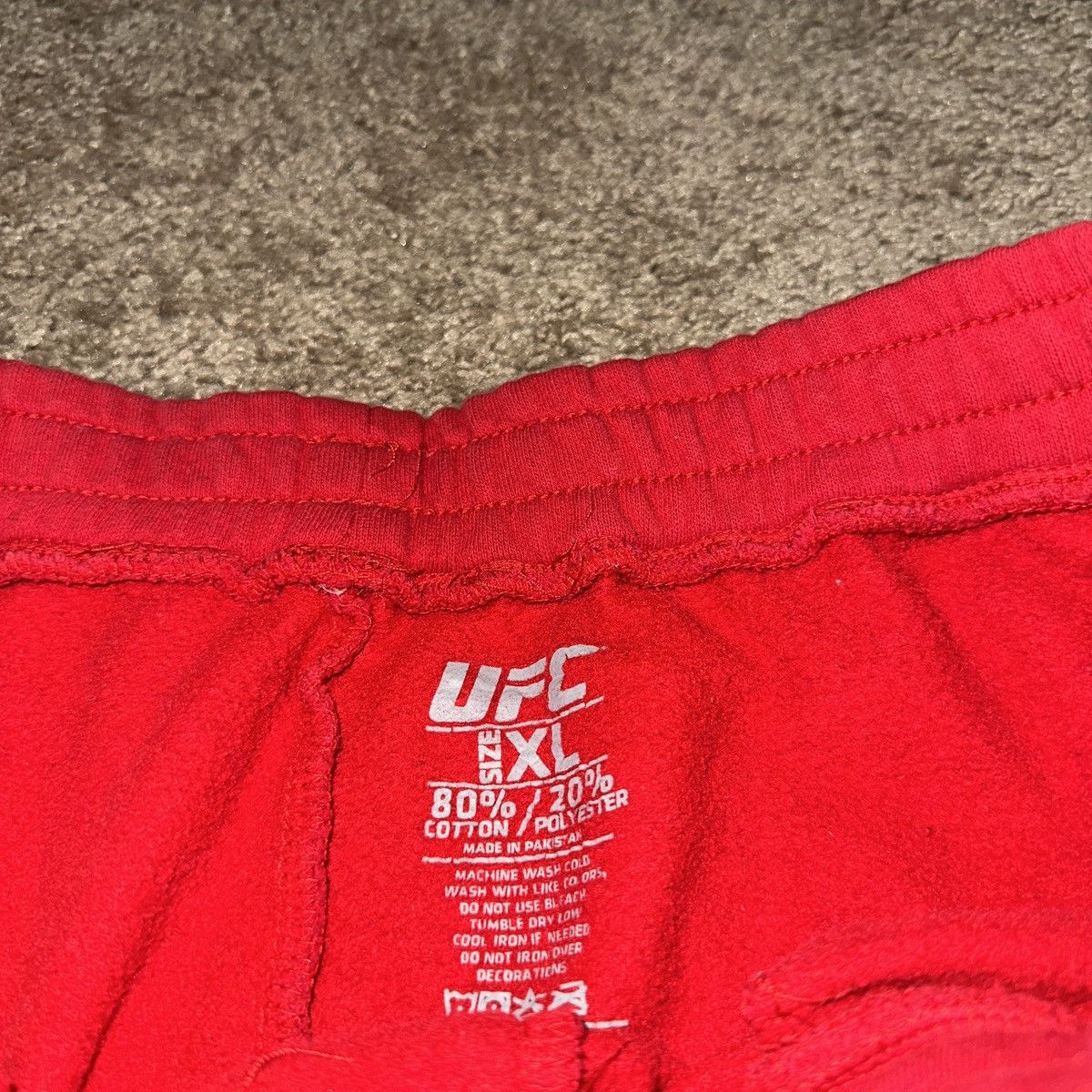 UFC × Vintage UFC Sweatpants Y2K Grunge Crazy Rare Size US 32 / EU 48 - 3 Thumbnail