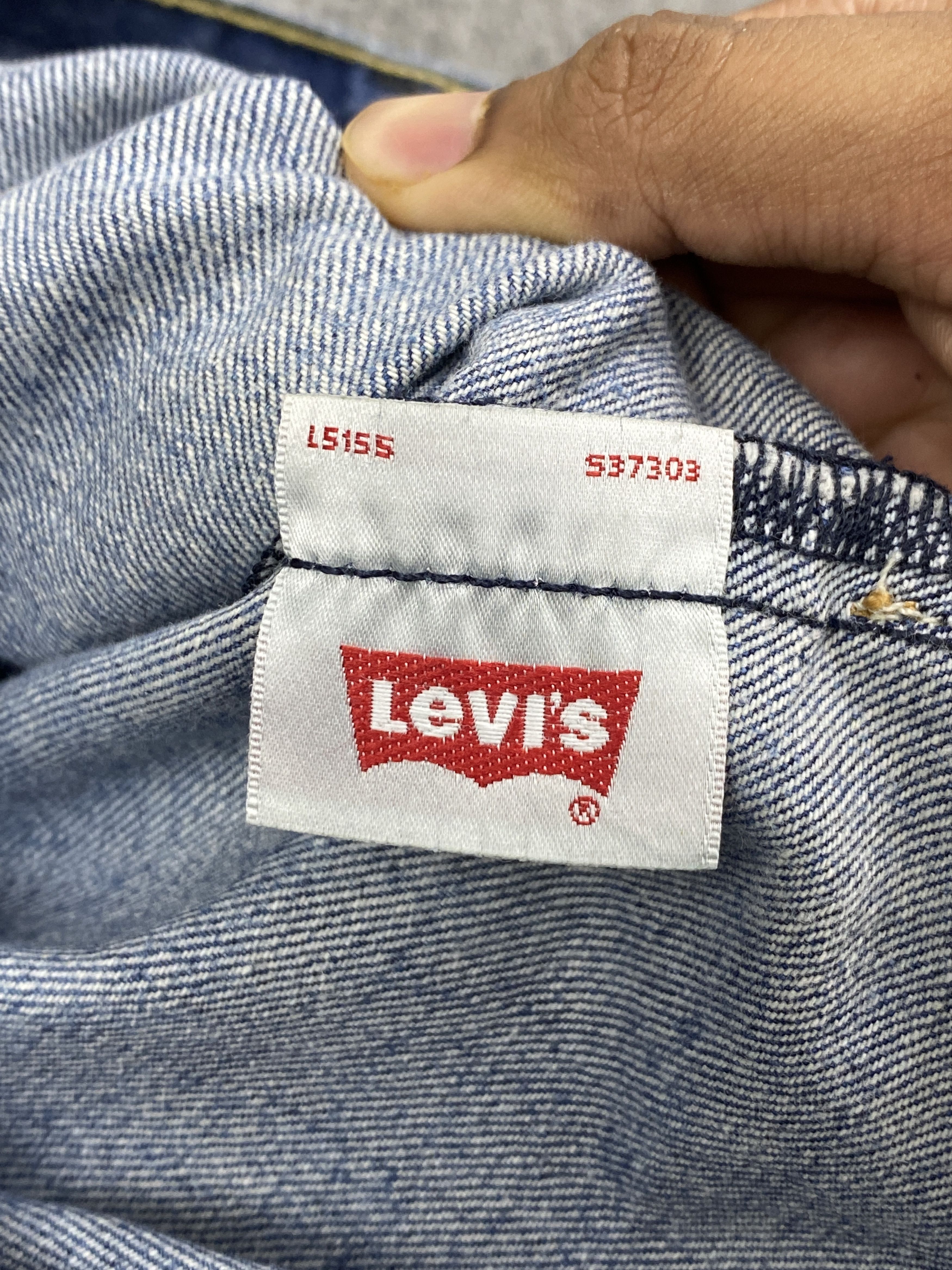 Levi's × Vintage Vintage Levis 501 Faded Blue Jeans DP2800 Size US 36 / EU 52 - 7 Thumbnail