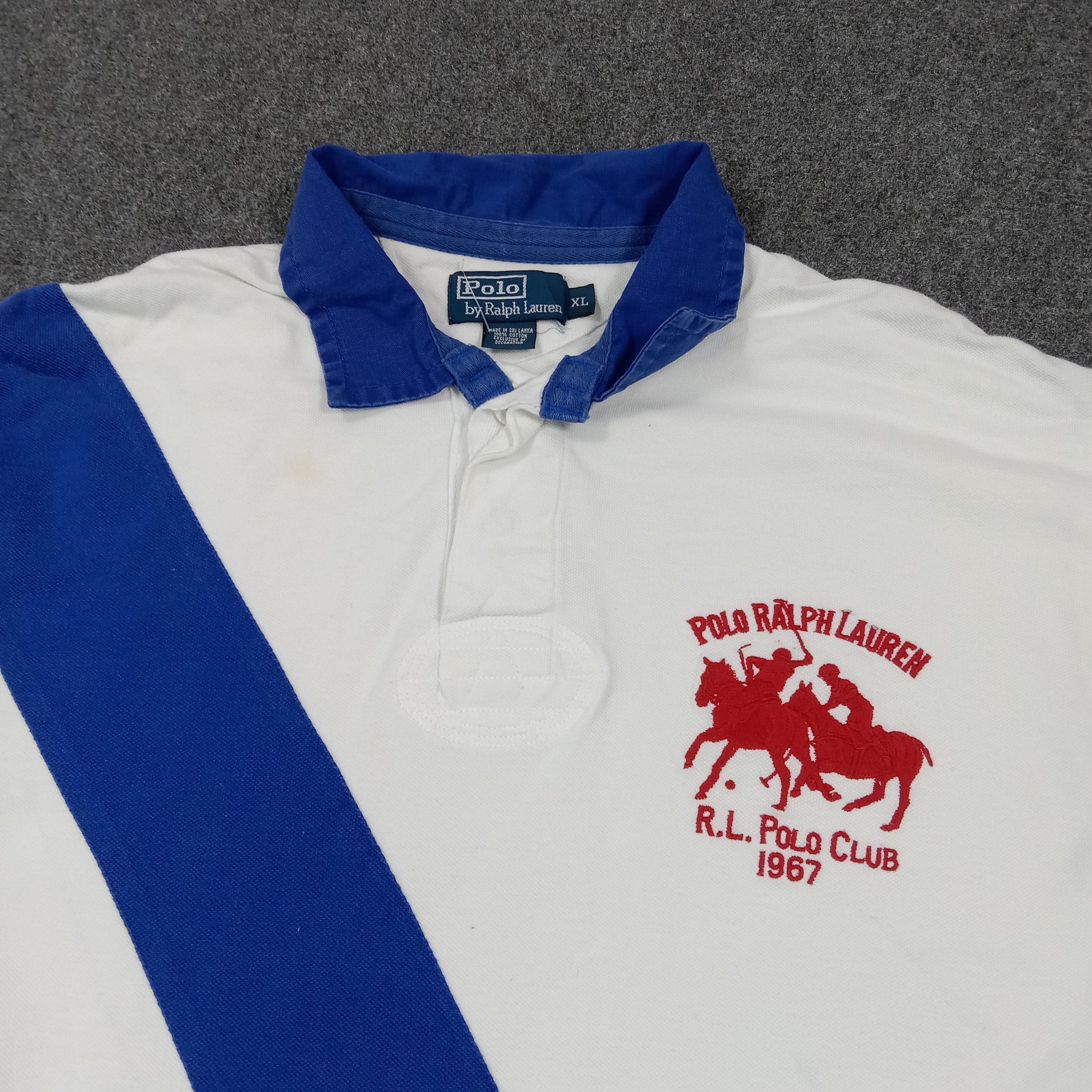 Polo Ralph Lauren Polo Ralph Lauren Double Pony Polo Shirt C276N41 Size US XXL / EU 58 / 5 - 2 Thumbnail
