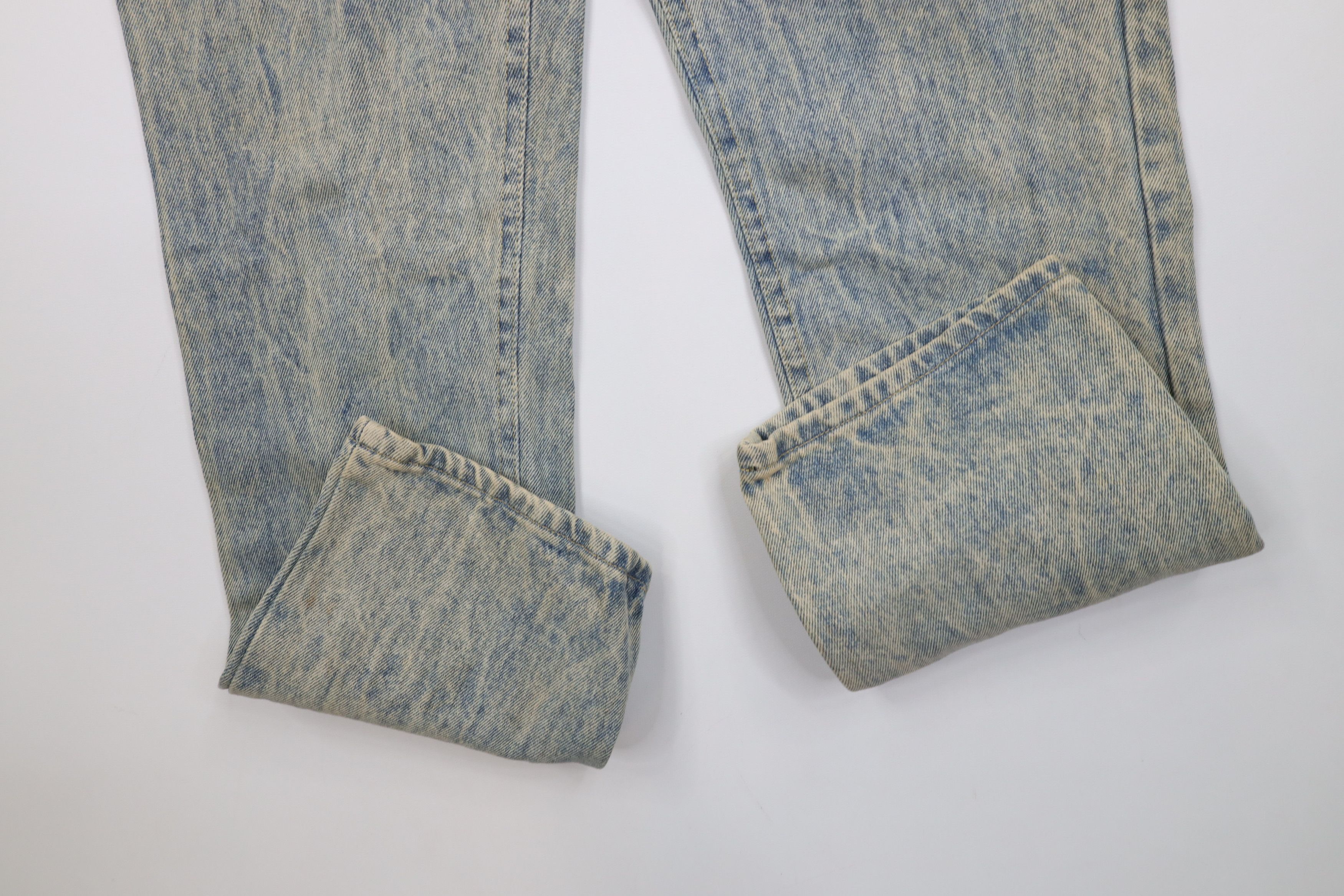 Vintage Vintage 90s Streetwear Acid Wash Relaxed Fit Denim Jeans Size 29" - 5 Thumbnail