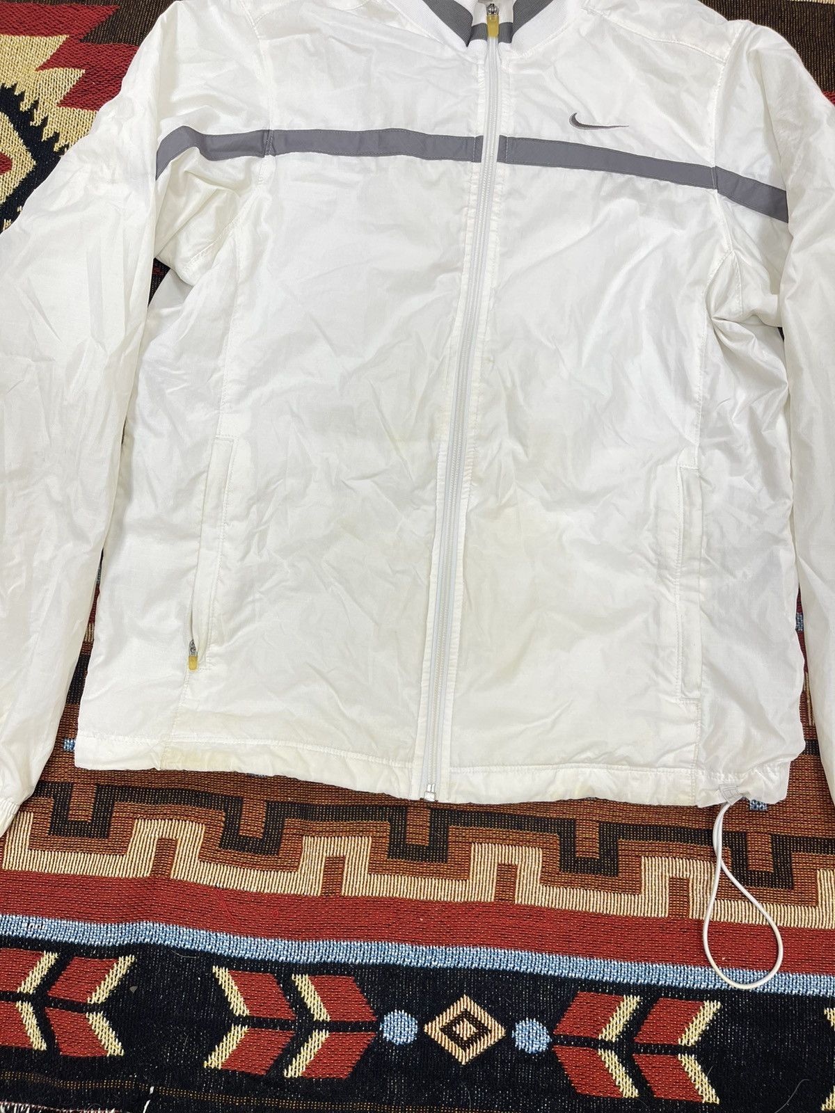 Nike × Vintage NIKE TENNIS TRACKSUIT JACKET WHITE Size US S / EU 44-46 / 1 - 2 Thumbnail