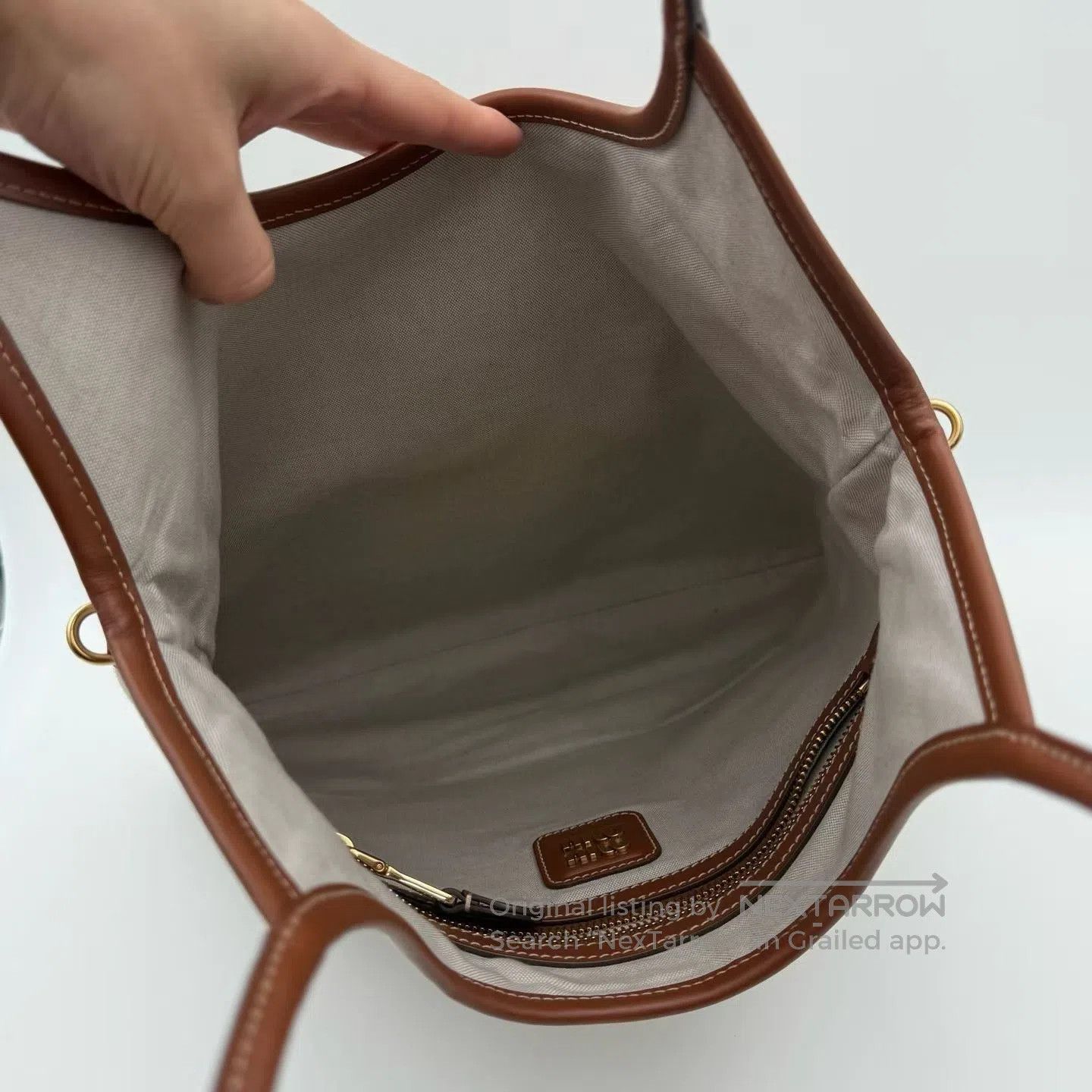 Miu Miu Miu Miu Underarm Tote Bag| Size ONE SIZE - 6 Thumbnail