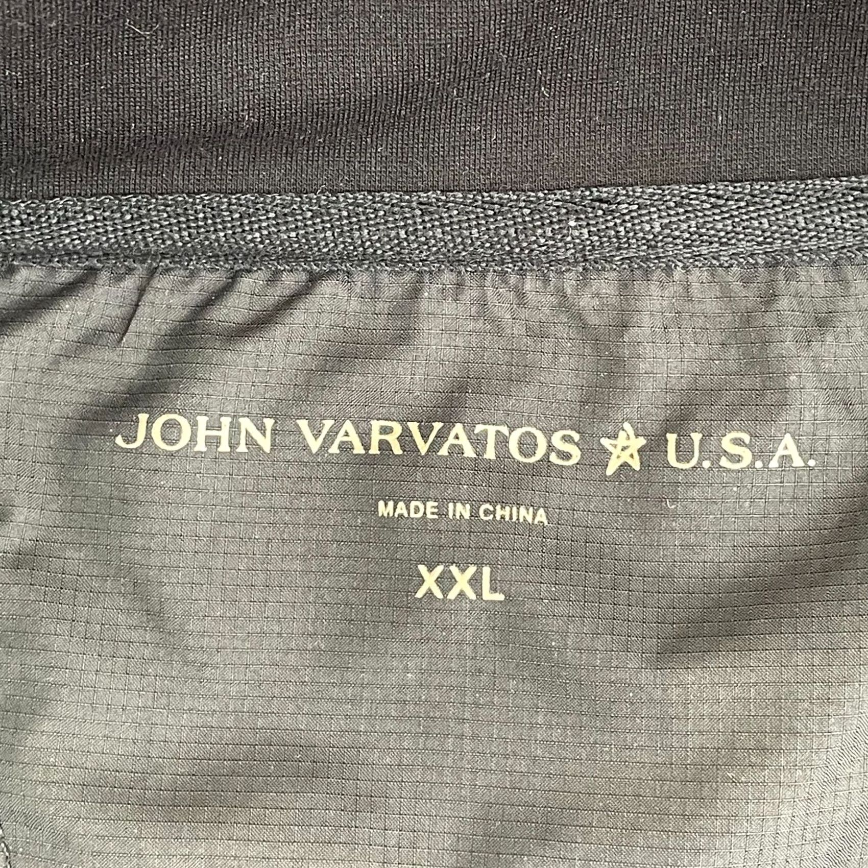 John Varvatos John Varvatos Cody Jacket Men 2XL Black Motto Collar Two Way Zip Pockets NWOT Jacket Men 2XL Black Motto Collar Two Way Zip Pockets NWOT Size US XXL / EU 58 / 5 - 2 Thumbnail