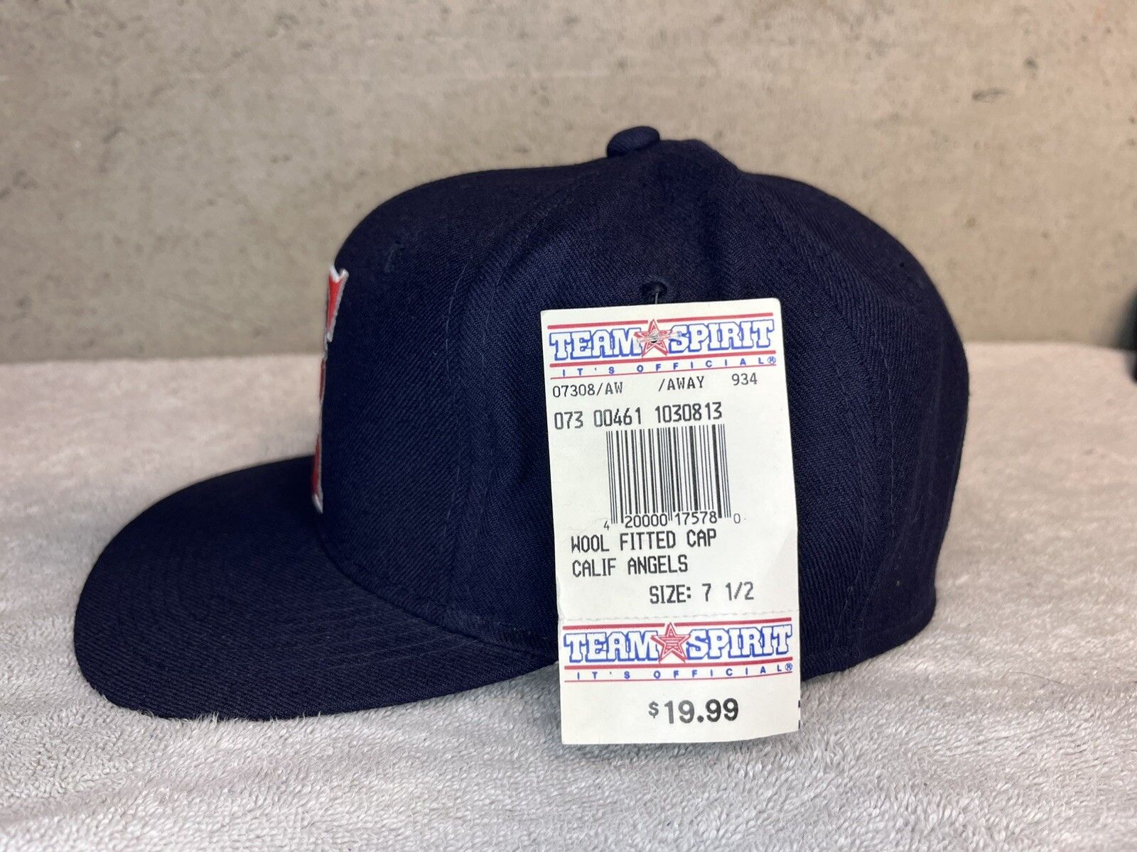 MLB Vintage NWT Anaheim Angels MLB Sport Specialties Size 7 ½ Size ONE SIZE - 4 Thumbnail
