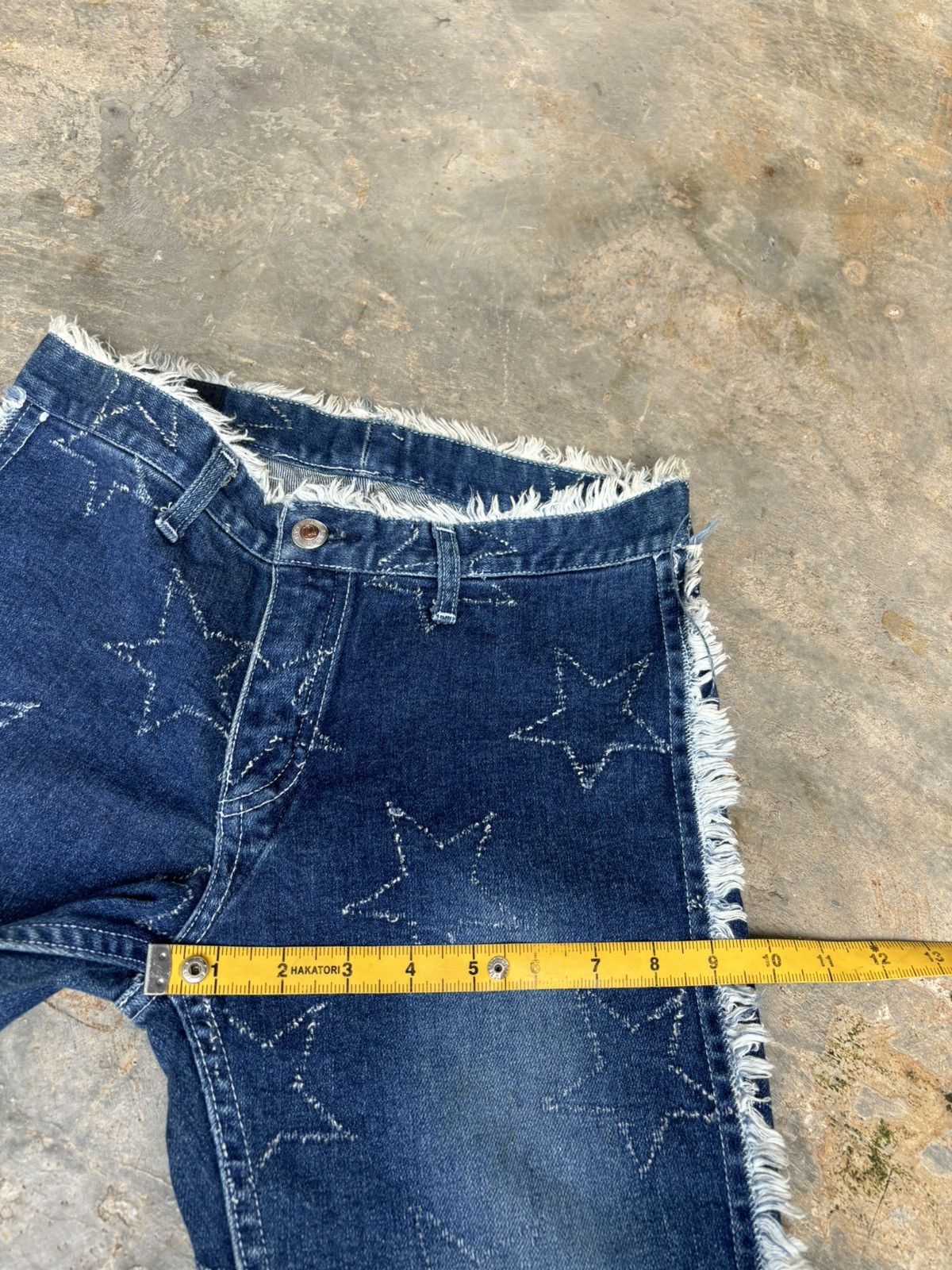 Hysteric Glamour Y2k Chuck Roaste's Star Ifsixwasnine Punk Style Jeans Size 29" - 12 Thumbnail