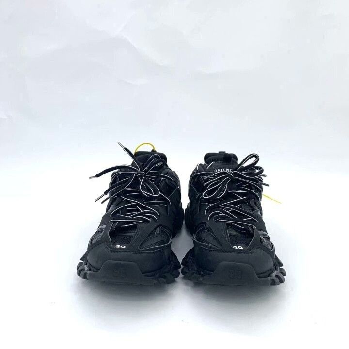 Balenciaga Balenciaga Track Black Logo Sneakers Size US 6 / EU 39 - 3 Thumbnail