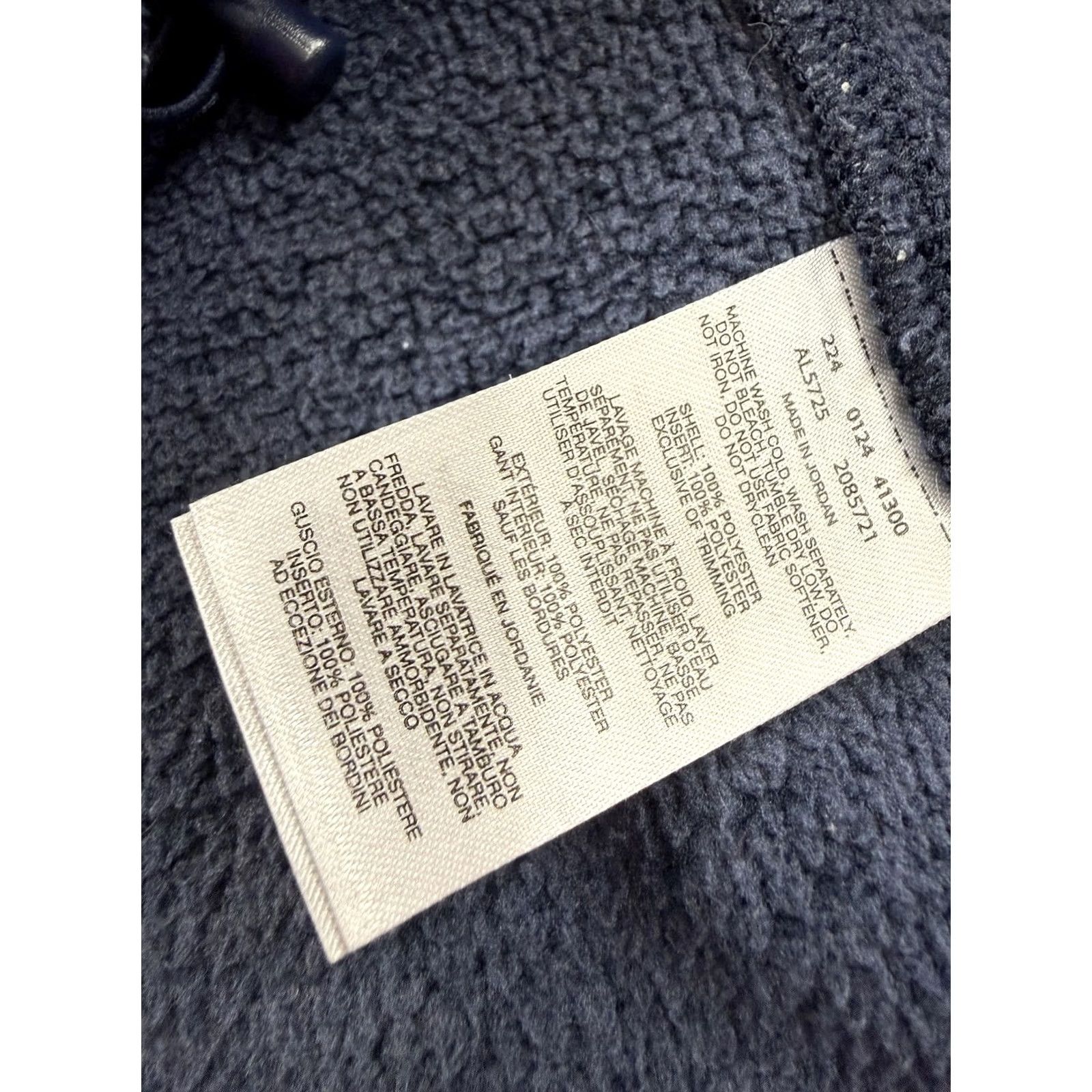 Layer 8 Columbia Jacket Womens Medium Blue Fleece Full Zip Pockets Outdoor Hiking Layer Size M / US 6-8 / IT 42-44 - 7 Thumbnail