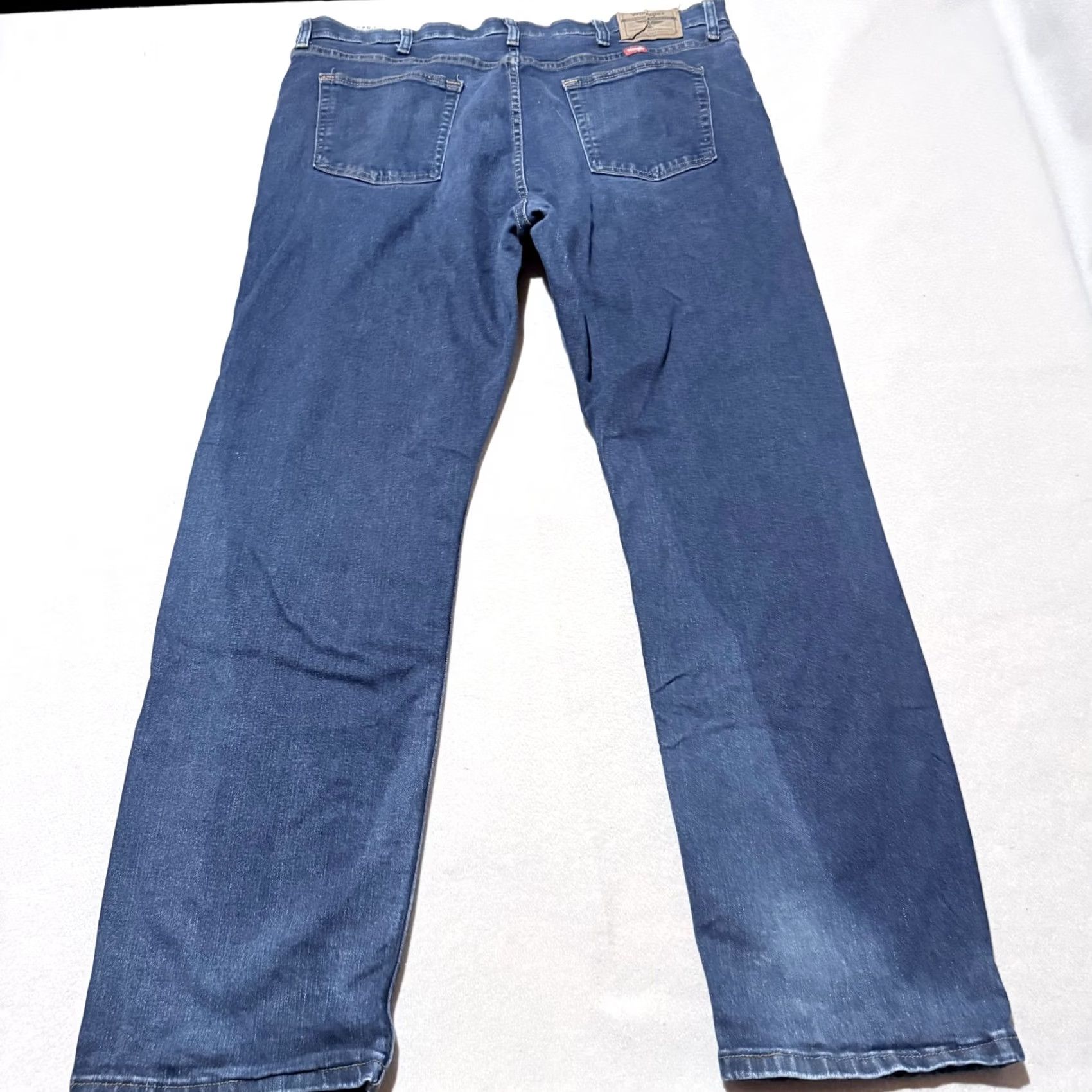 Wrangler Wrangler Authentics Performance Series Denim Jeans Men's Light Stonewash 40x32 Size US 40 / EU 56 - 6 Thumbnail