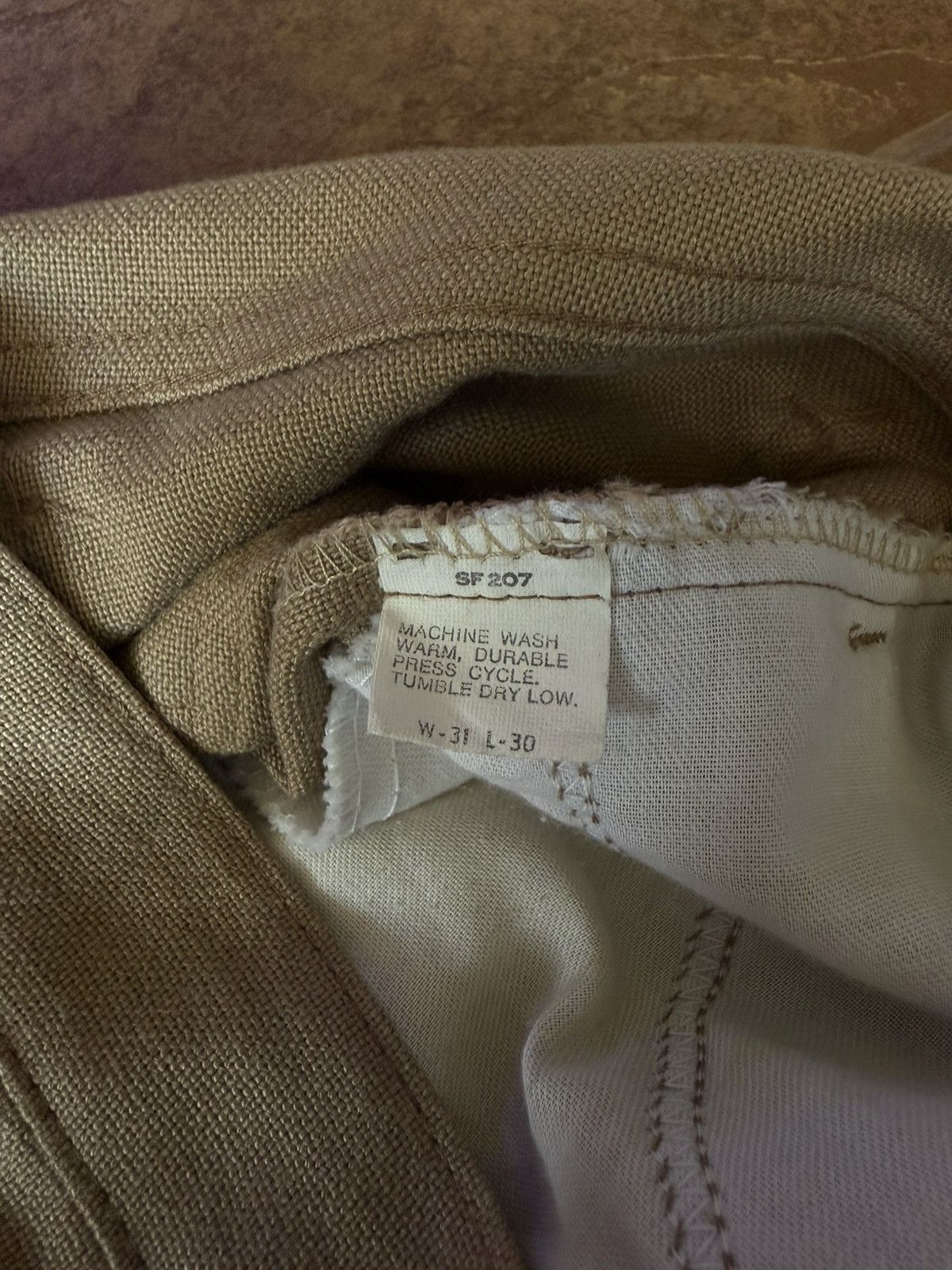 Levi's Vintage Clothing Levis Sta-Prest Pants Size US 31 - 9 Thumbnail