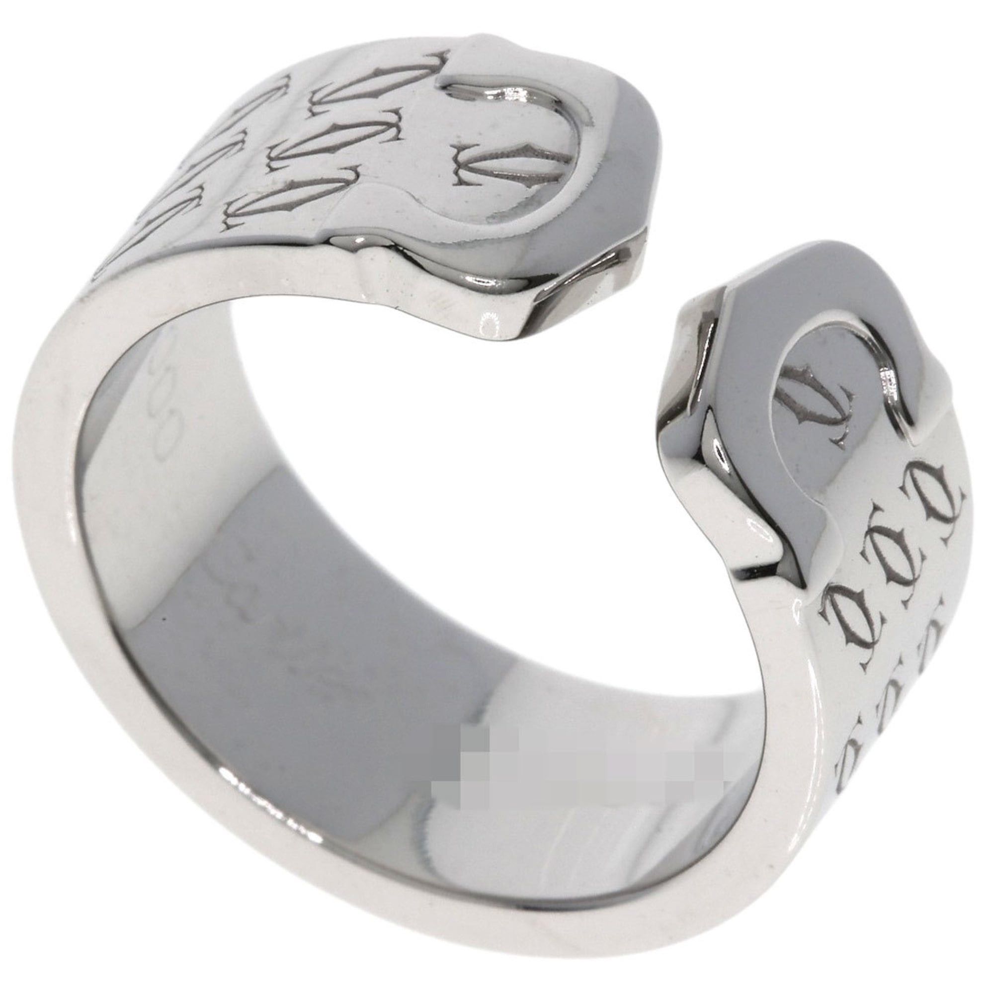 Cartier Cartier 2C 2000 Christmas Limited Edition #51 Ring, 18K White Gold, Women's Size ONE SIZE - 1 Thumbnail