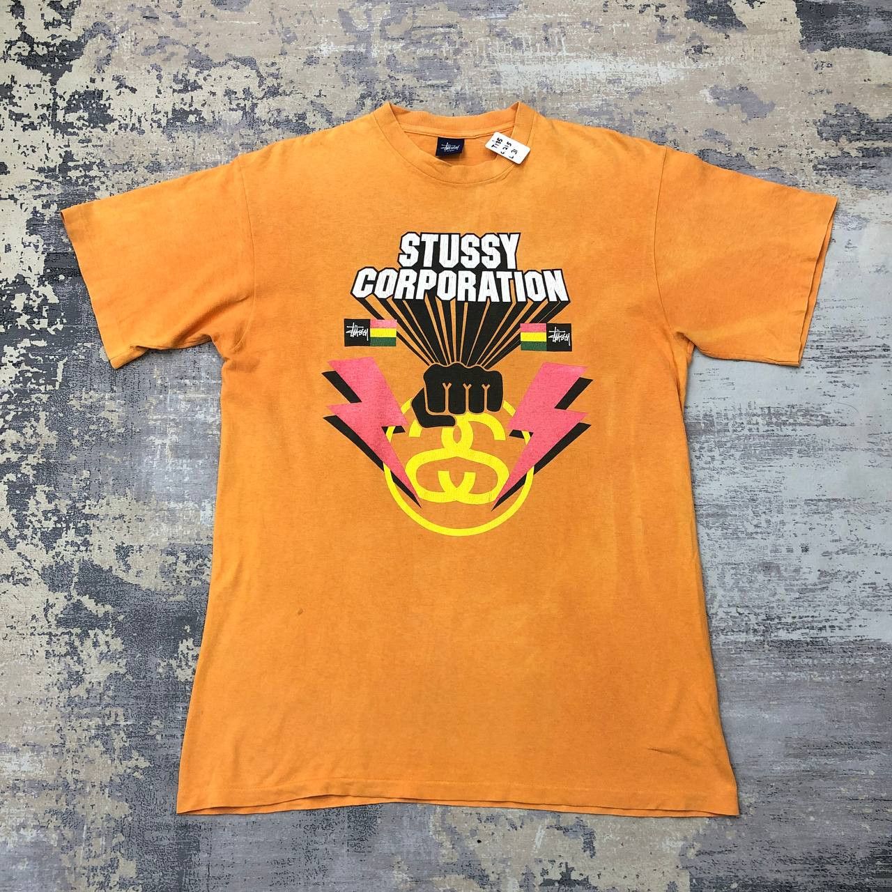 Stussy T135 VTG STUSSY CORPORATION PARODY TEE Size US L / EU 52-54 / 3 - 1 Thumbnail