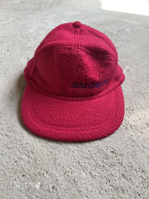 Vintage 90s Vintage Salomon Polartec Fleece Cap | Grailed