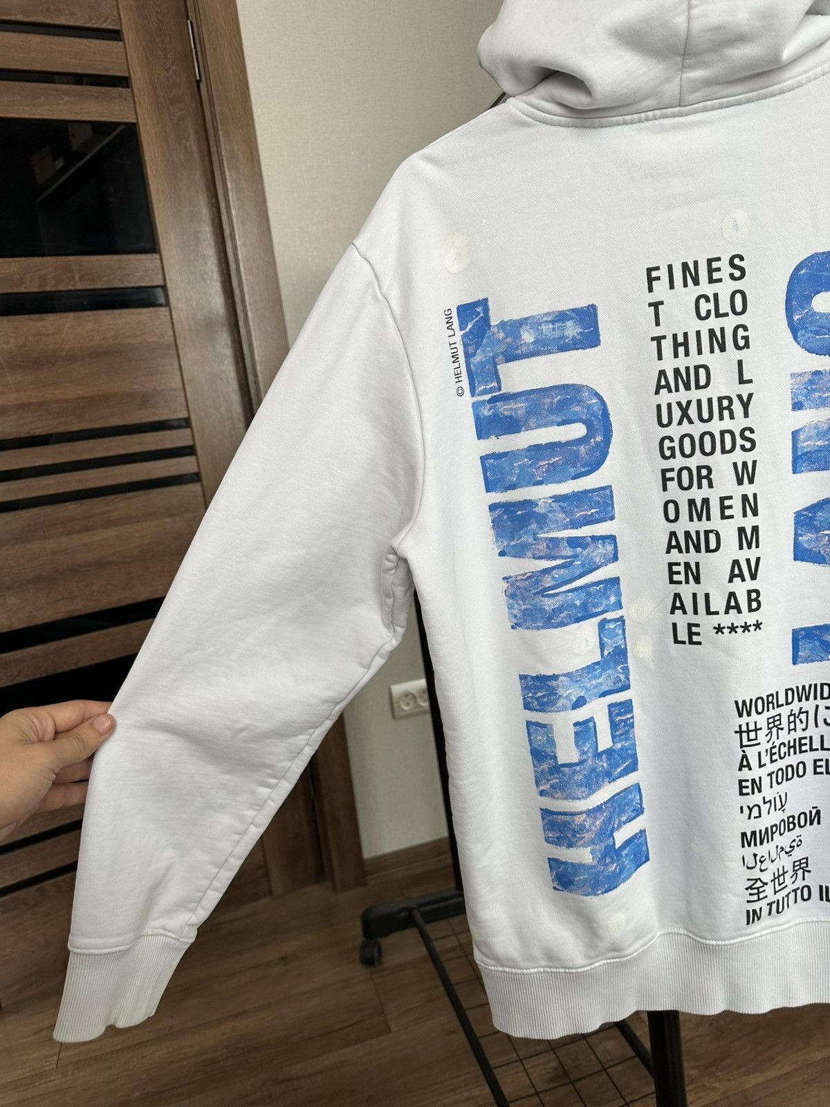 Helmut Lang Helmut Lang Impress Hoodie Pullover Size US M / EU 48-50 / 2 - 6 Thumbnail
