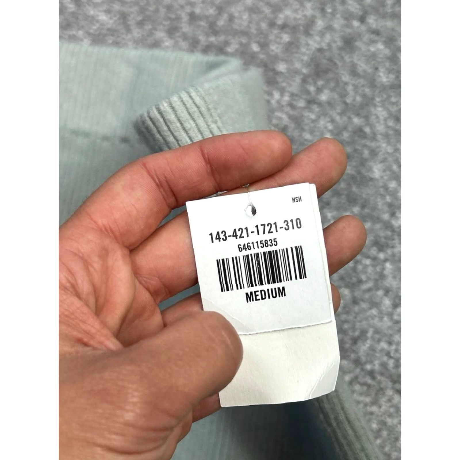 Abercrombie & Fitch Abercrombie & Fitch Ribbed Midi Skirt Womens Medium Green Stretch Side Slit New Size 32" / US 10 / IT 46 - 6 Thumbnail