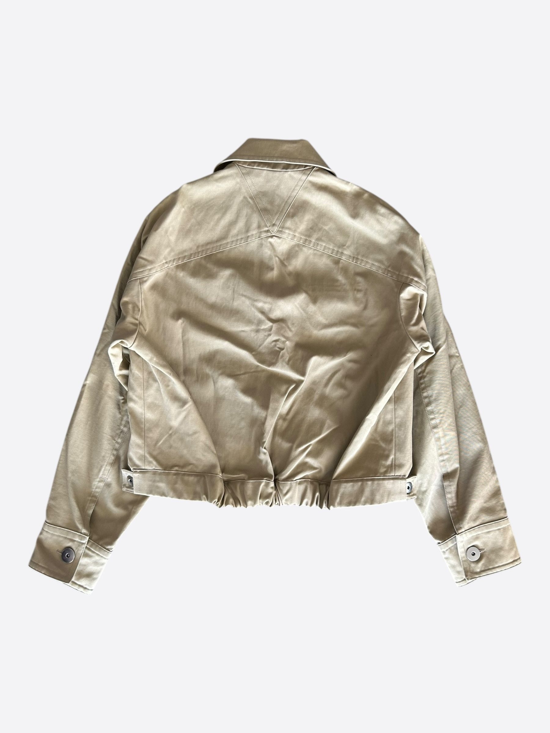 Bottega Veneta Bottega Veneta Beige Button Up Work Jacket Size US S / EU 44-46 / 1 - 2 Thumbnail