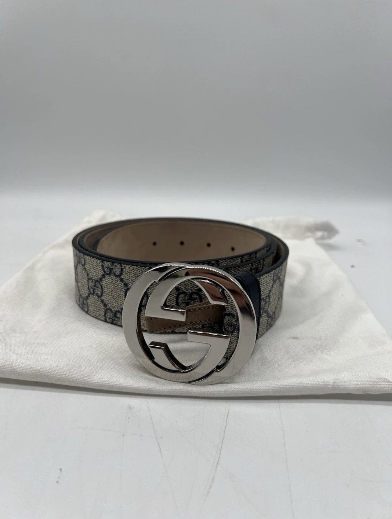 Gucci Brand New Gucci GG Logo Belt Monogram Size 110cm RRP $500 Size ONE SIZE - 1 Thumbnail