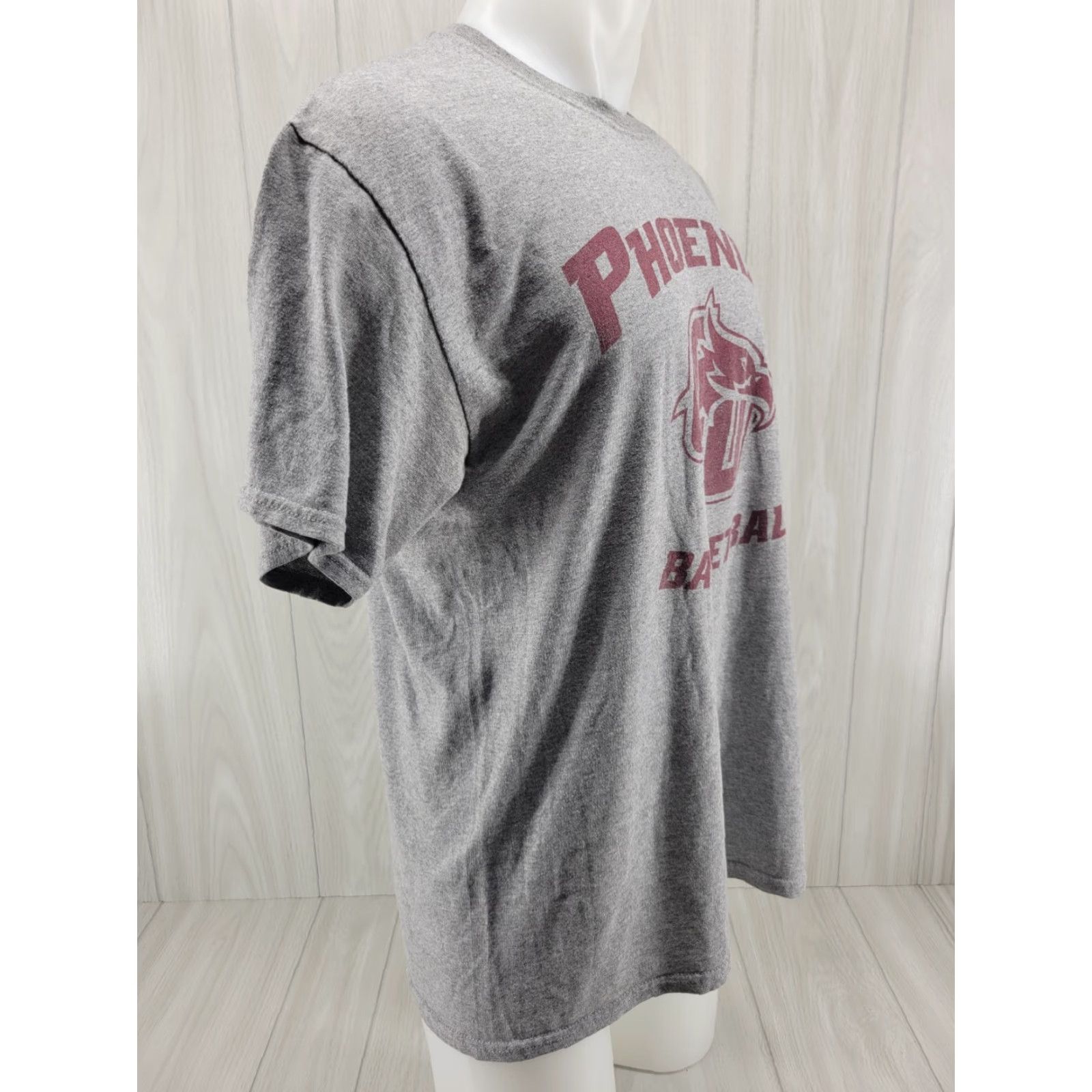 Jerzees Cumberland University Phoenix T-Shirt Gray Size Large Size US L / EU 52-54 / 3 - 5 Thumbnail