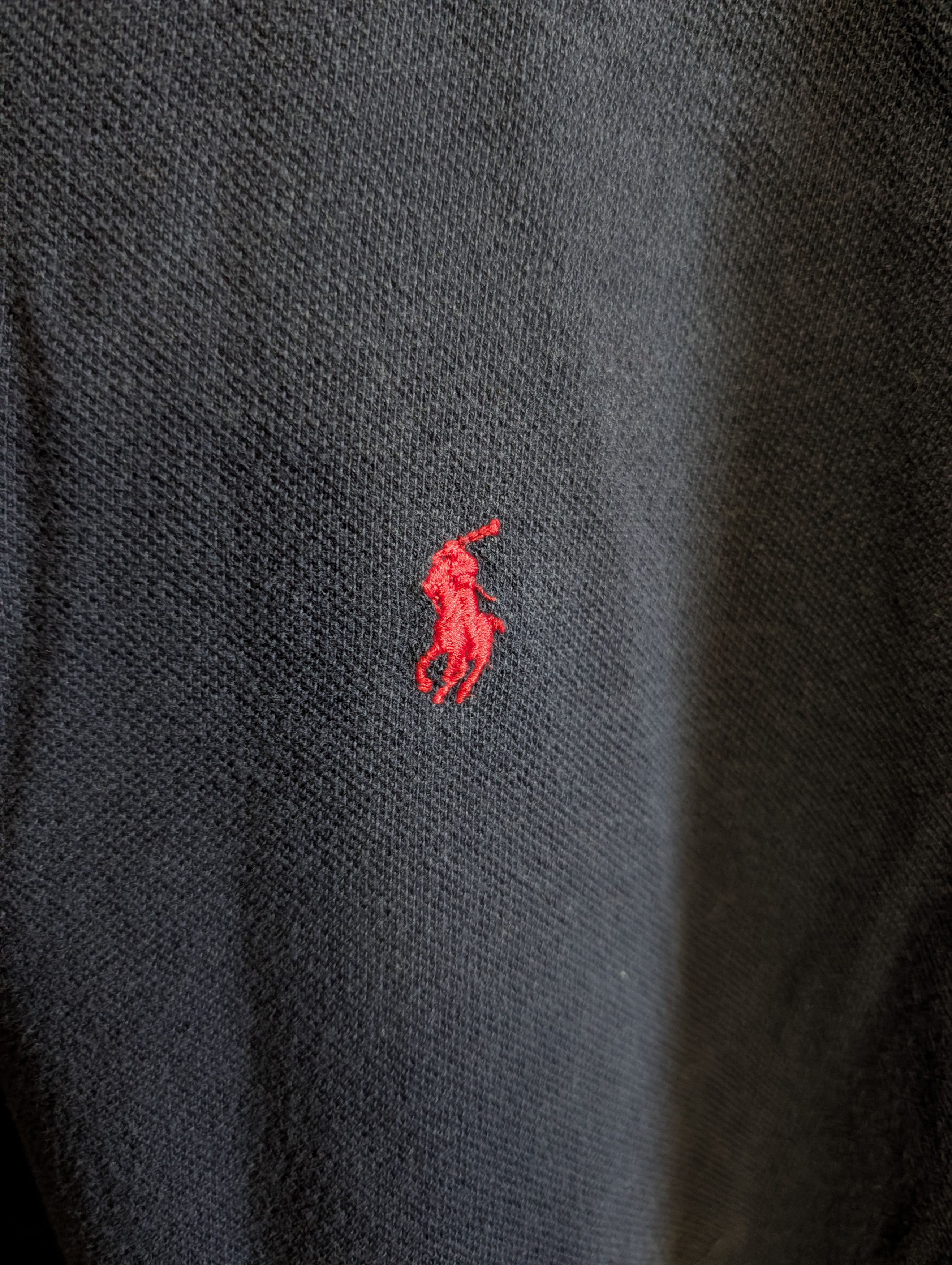 Polo Ralph Lauren Vintage made in USA navy blue polo shirt XL Size US XL / EU 56 / 4 - 7 Thumbnail