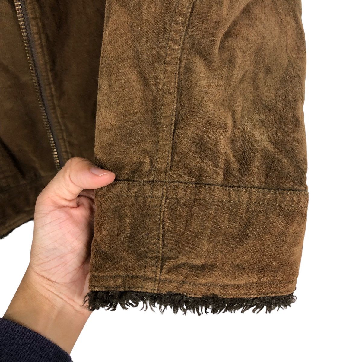 Japanese Brand 🔥Vintage Biker Jacket Carter’s Shearling Racer Japan Size US M / EU 48-50 / 2 - 15 Thumbnail