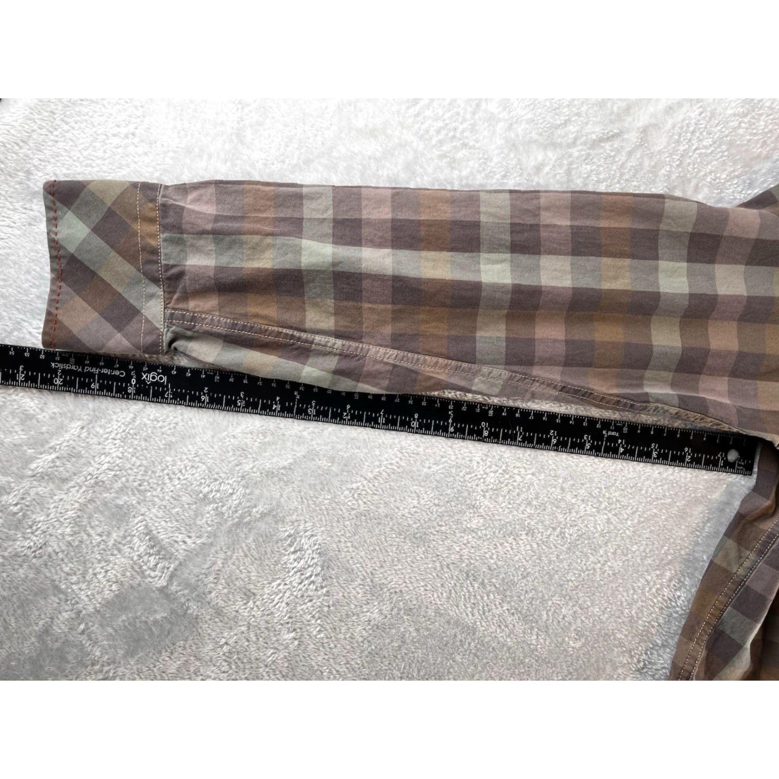 Vintage Jeremiah American Legacy Button-Up Shirt Brown Plaid Mens L Chest Large Cotton Wool Outdoor Vintage? Size US L / EU 52-54 / 3 - 5 Thumbnail