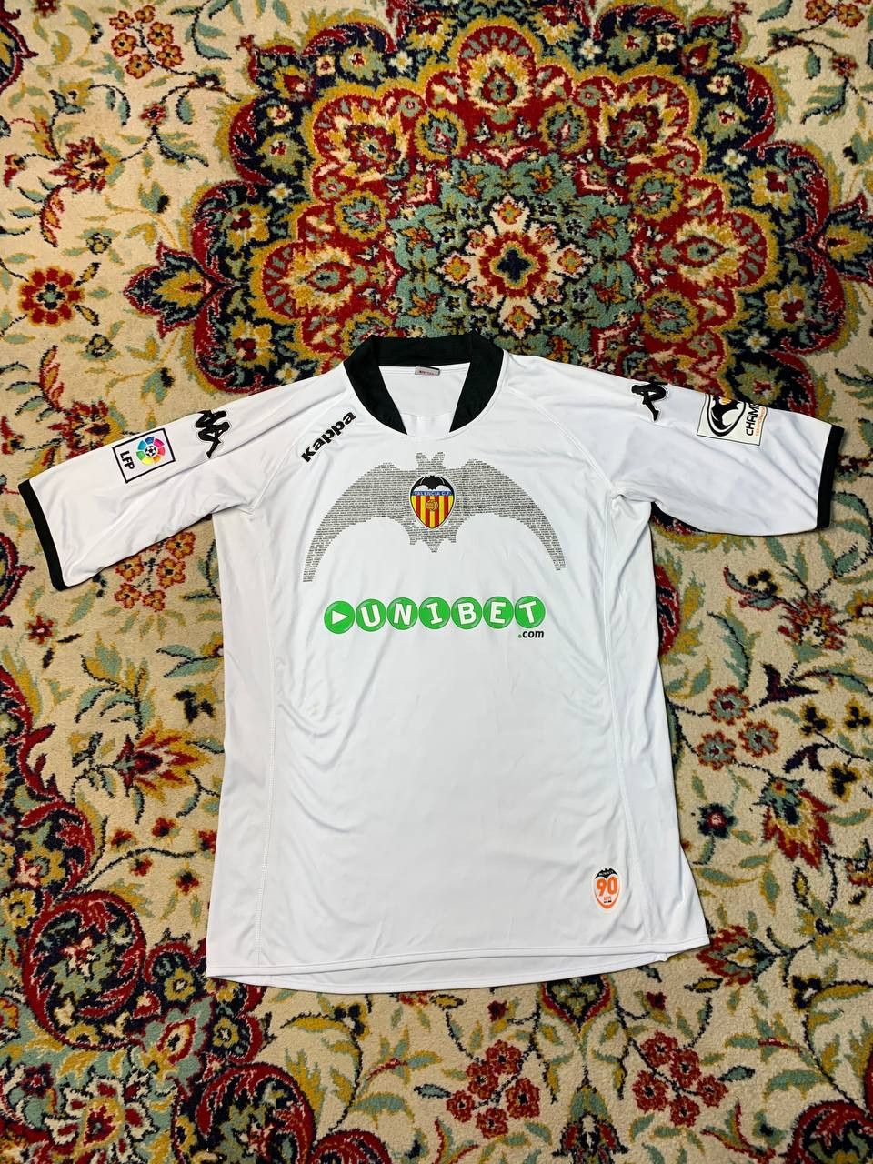 Kappa 2009-10 Valencia Third 90th LA LIGA jersey Limited Edition Size US XL / EU 56 / 4 - 1 Thumbnail