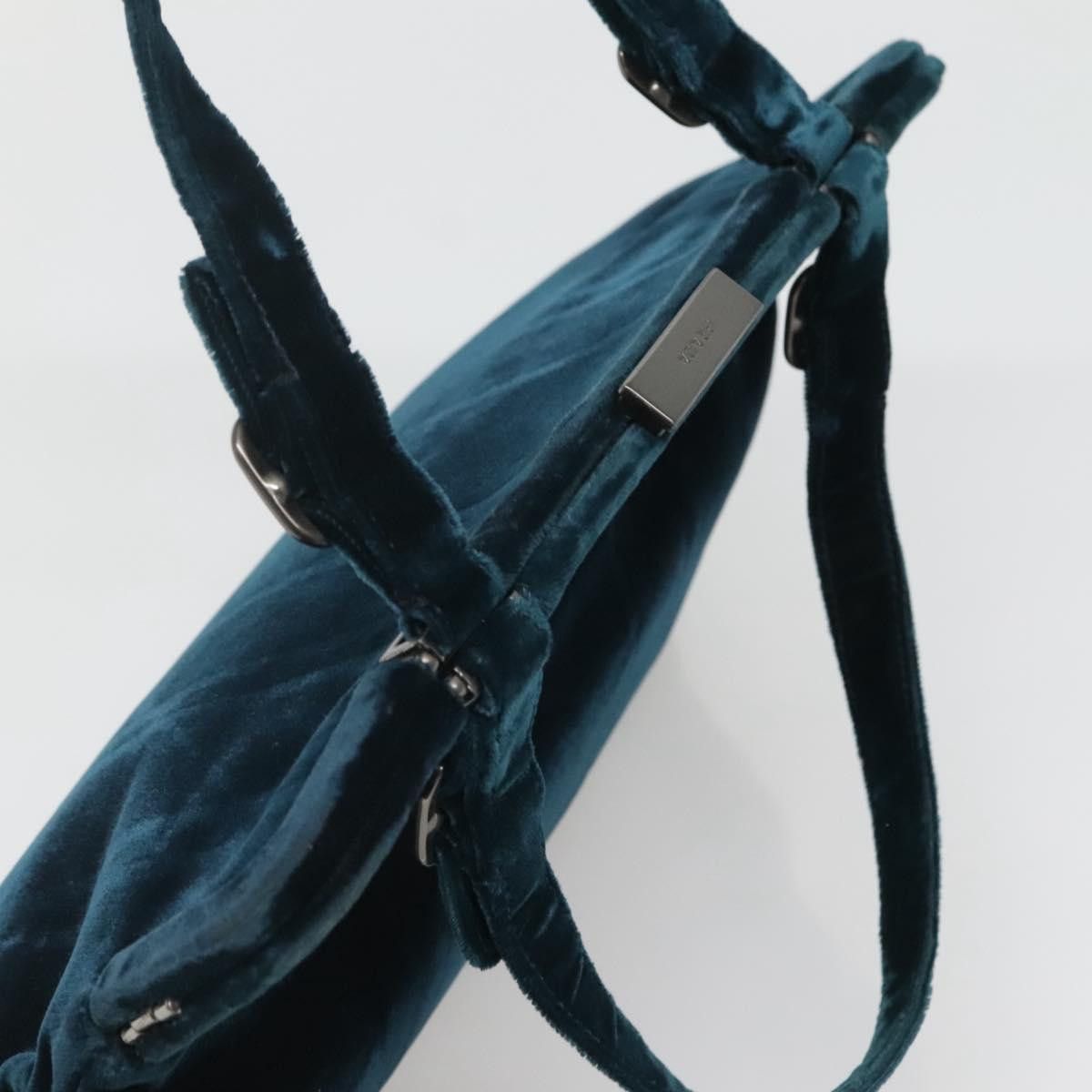 Prada PRADA Tote Bag Velor Navy Silver Size ONE SIZE - 6 Thumbnail