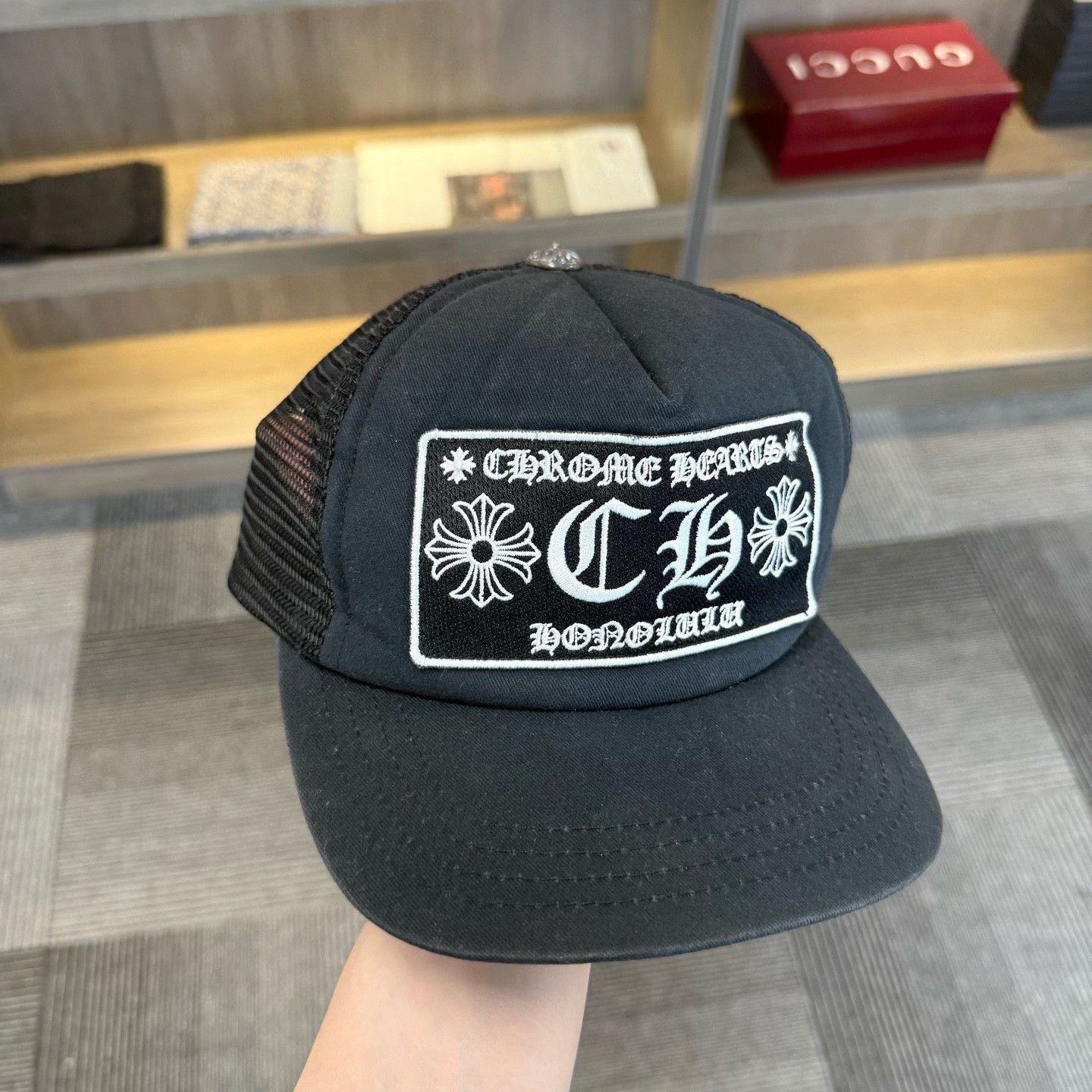 Chrome Hearts Chrome Hearts CH Logo Embroidery Baseball Cap Size ONE SIZE - 1 Thumbnail