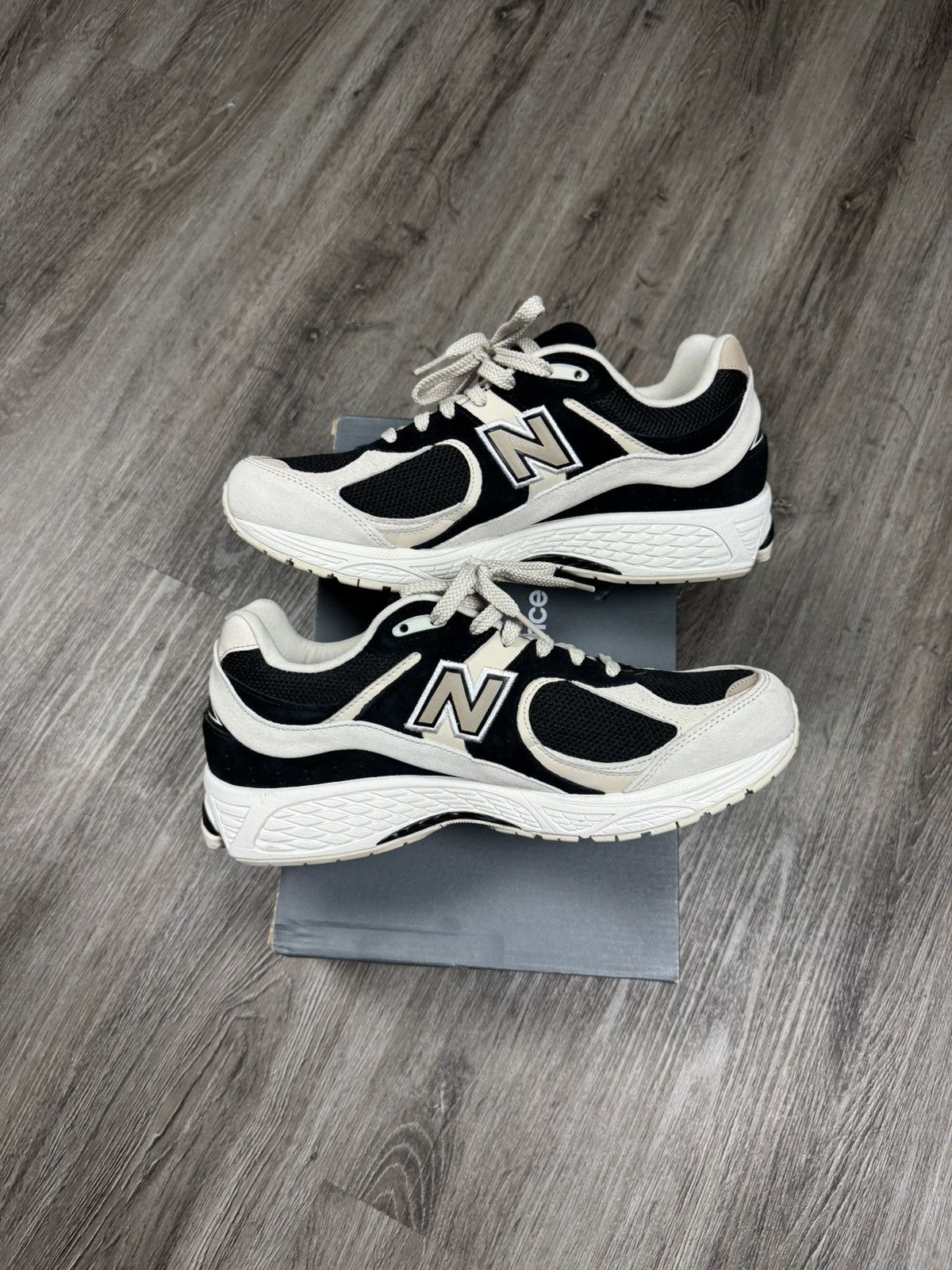 New Balance New Balance 2002R Black Beige Size 11.5 Size US 11.5 / EU 44-45 - 3 Thumbnail