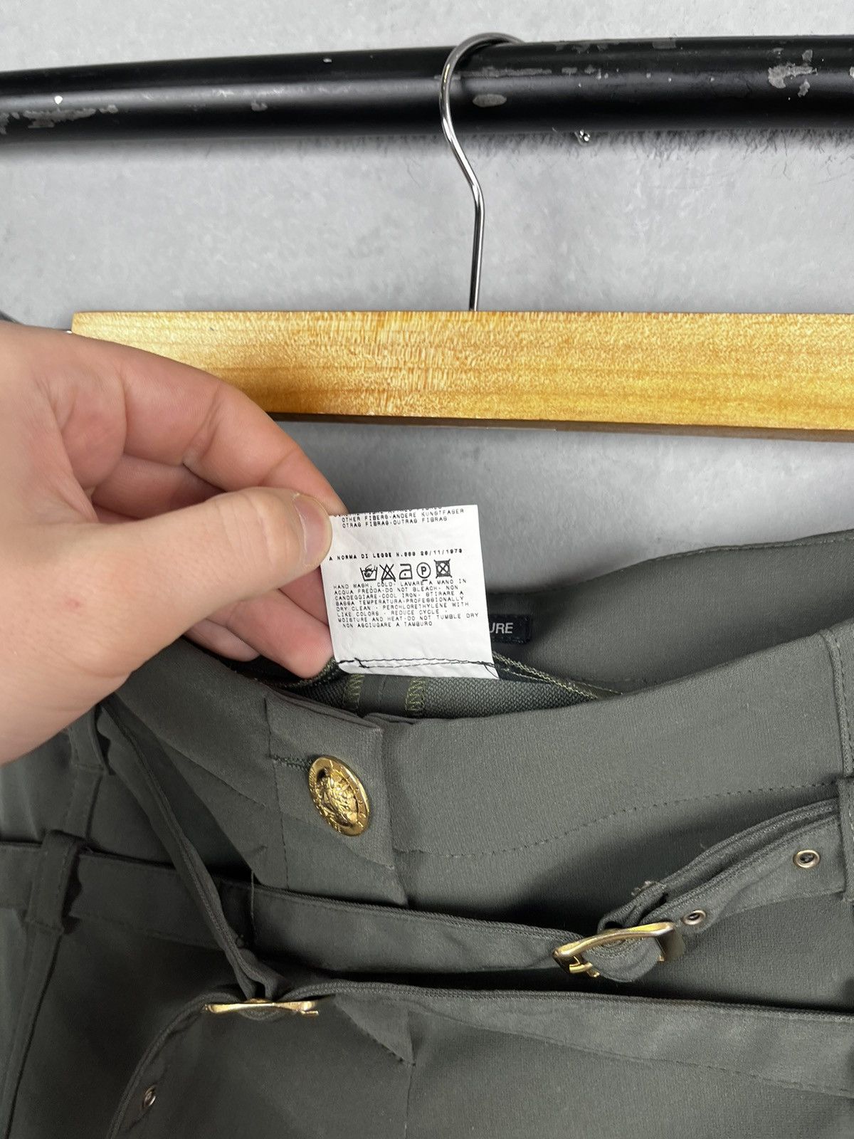 Versace × Versace Jeans Couture Versace Y2K pants Size 28" / US 6 / IT 42 - 7 Thumbnail