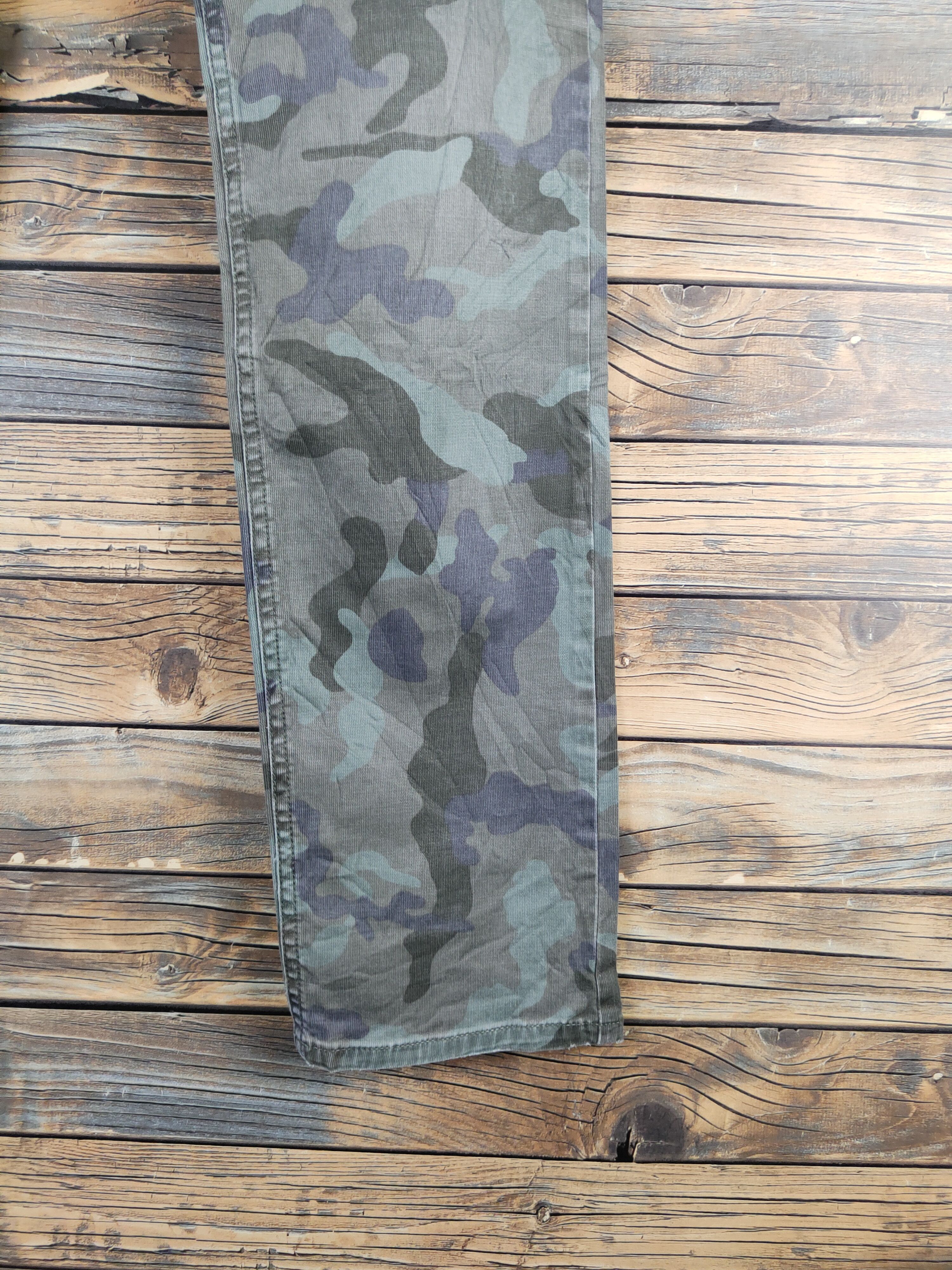 Global Work Global Work Camouflage Multipocket Casual Pants #W2204 Size US 31 - 6 Thumbnail