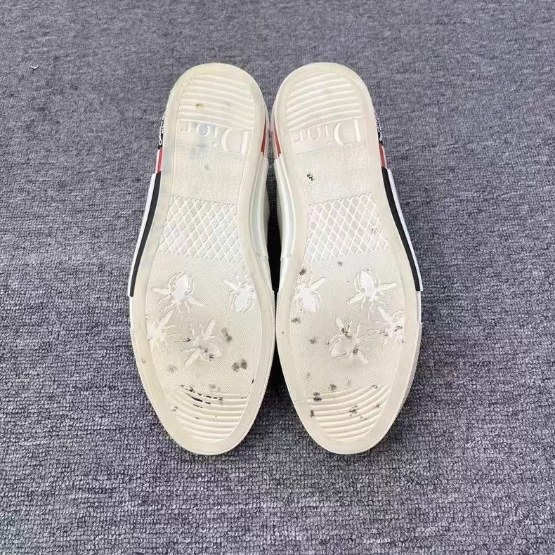 Dior Dior Black and White HighTop Sneakers-2506 Size US 10 / EU 43 - 5 Thumbnail