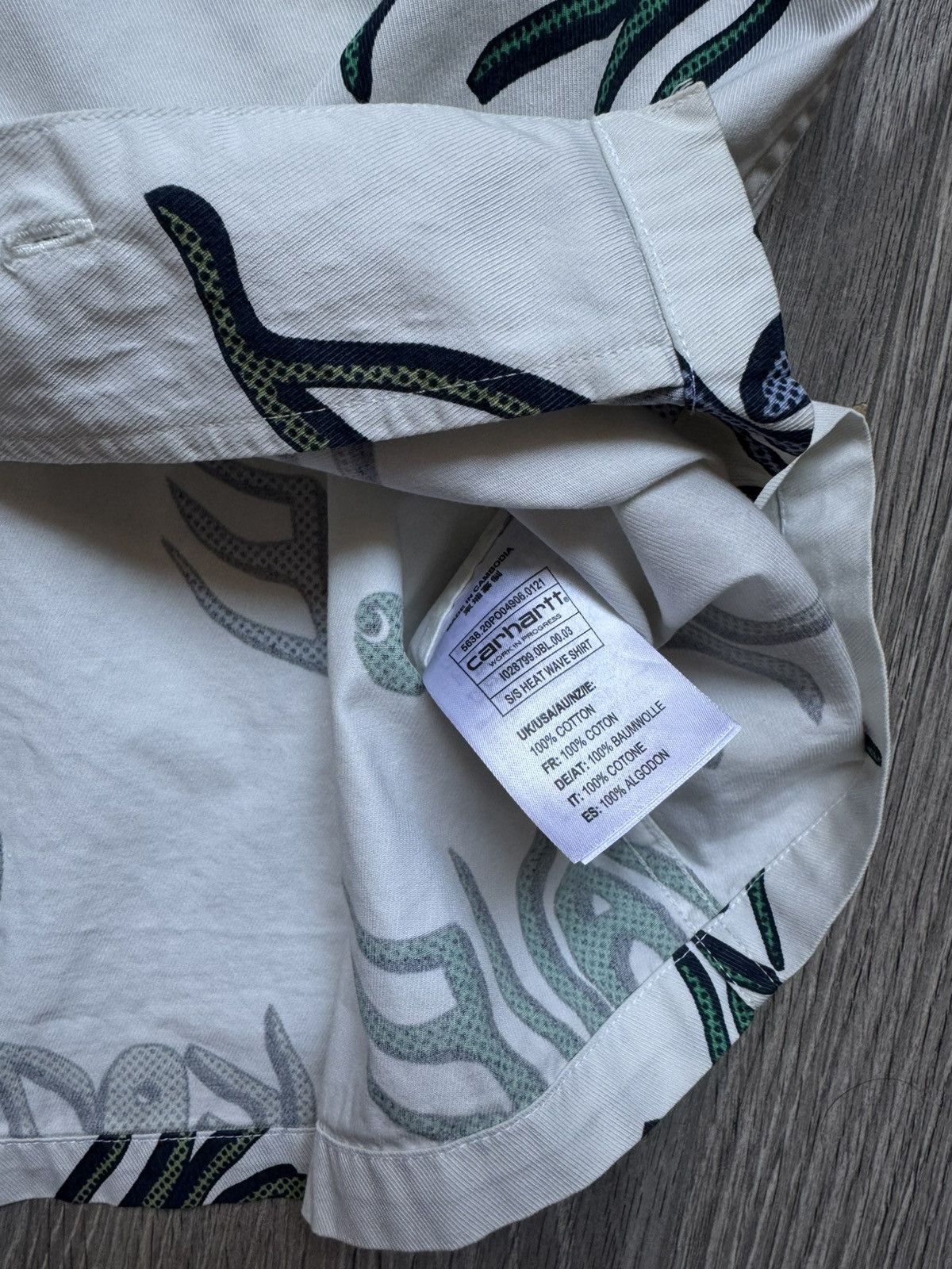Carhartt Carhartt Wave S/S Shirt M Men’s Size US M / EU 48-50 / 2 - 3 Thumbnail