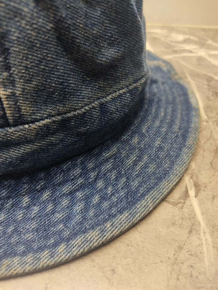 Japanese Brand Vintage Denim Bucket Hat Size ONE SIZE - 4 Thumbnail