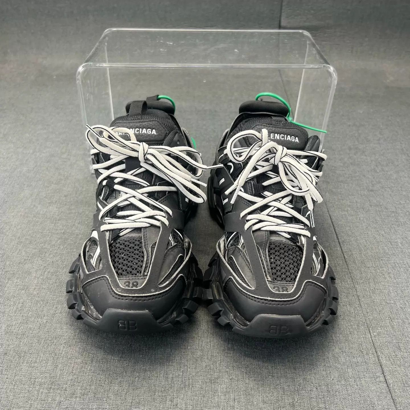 Balenciaga Balenciaga Track Black & White 38 New Size US 7.5 / IT 37.5 - 7 Thumbnail