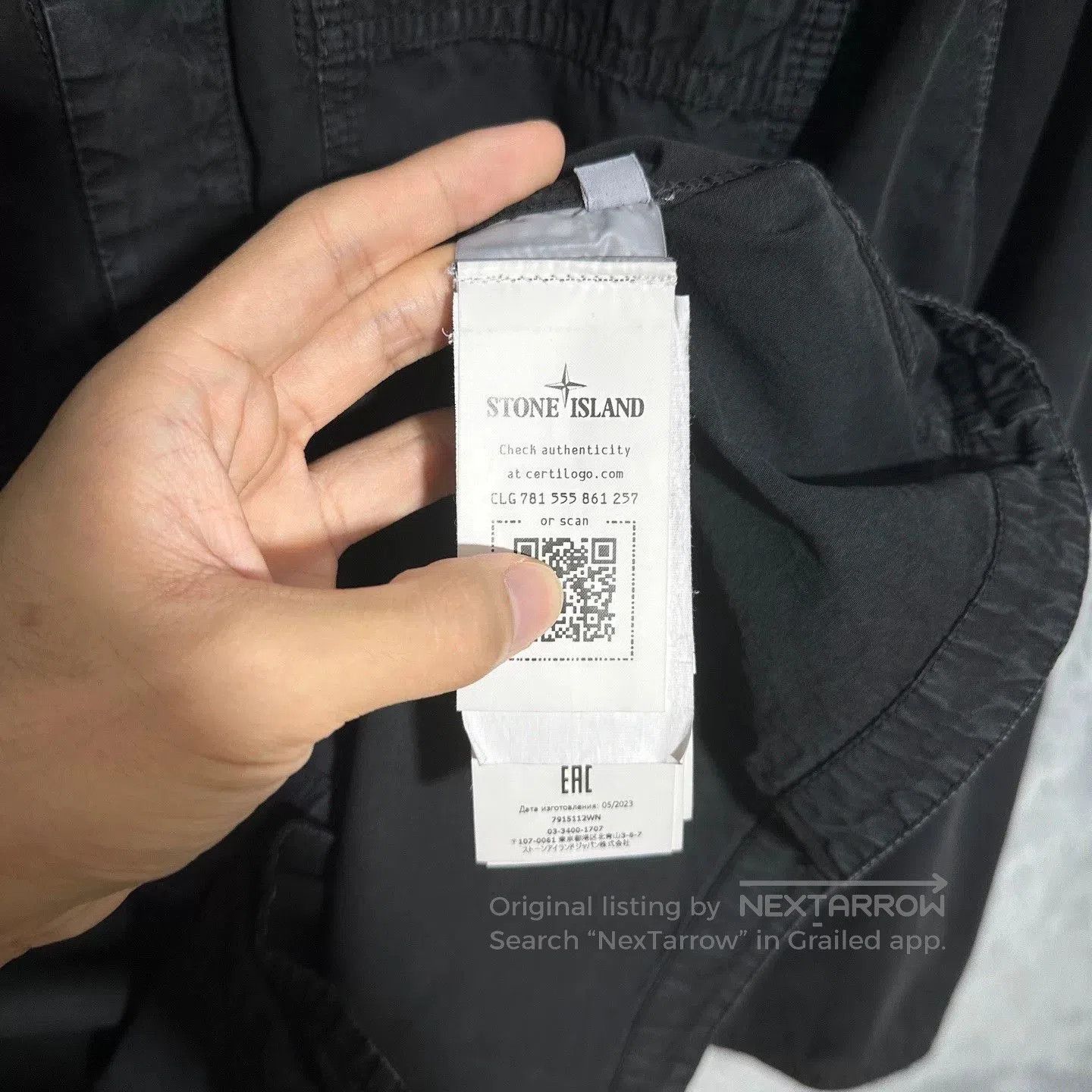 Stone Island stone island black washed jacket size L. Size US L / EU 52-54 / 3 - 5 Thumbnail